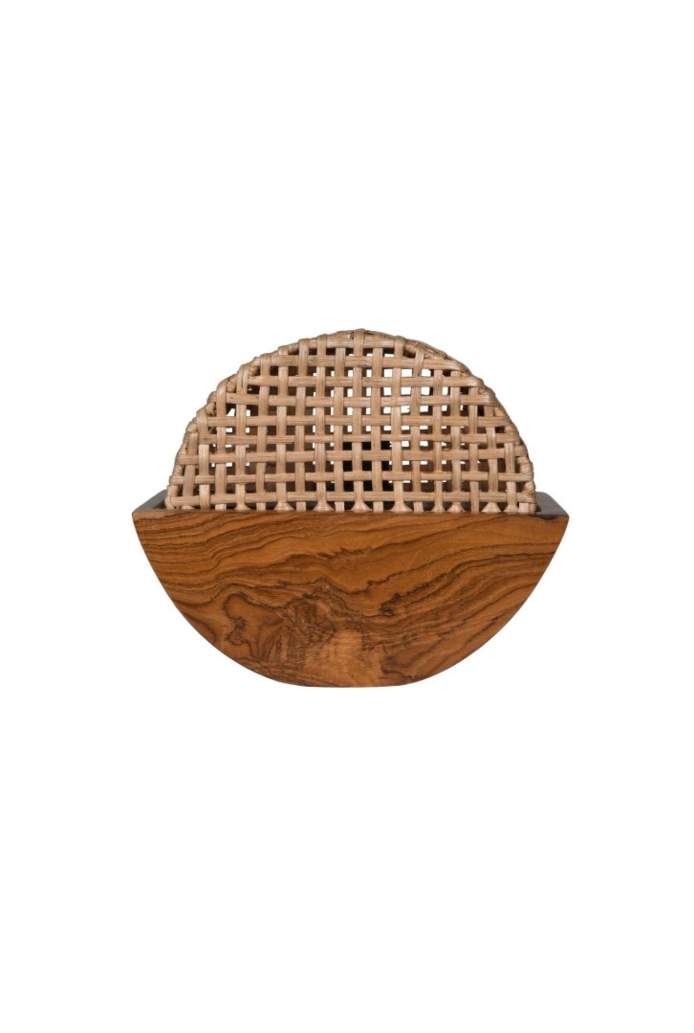 Noksen Cane Teak Table Lamp (SHIPPING ONLY IN INDIA)