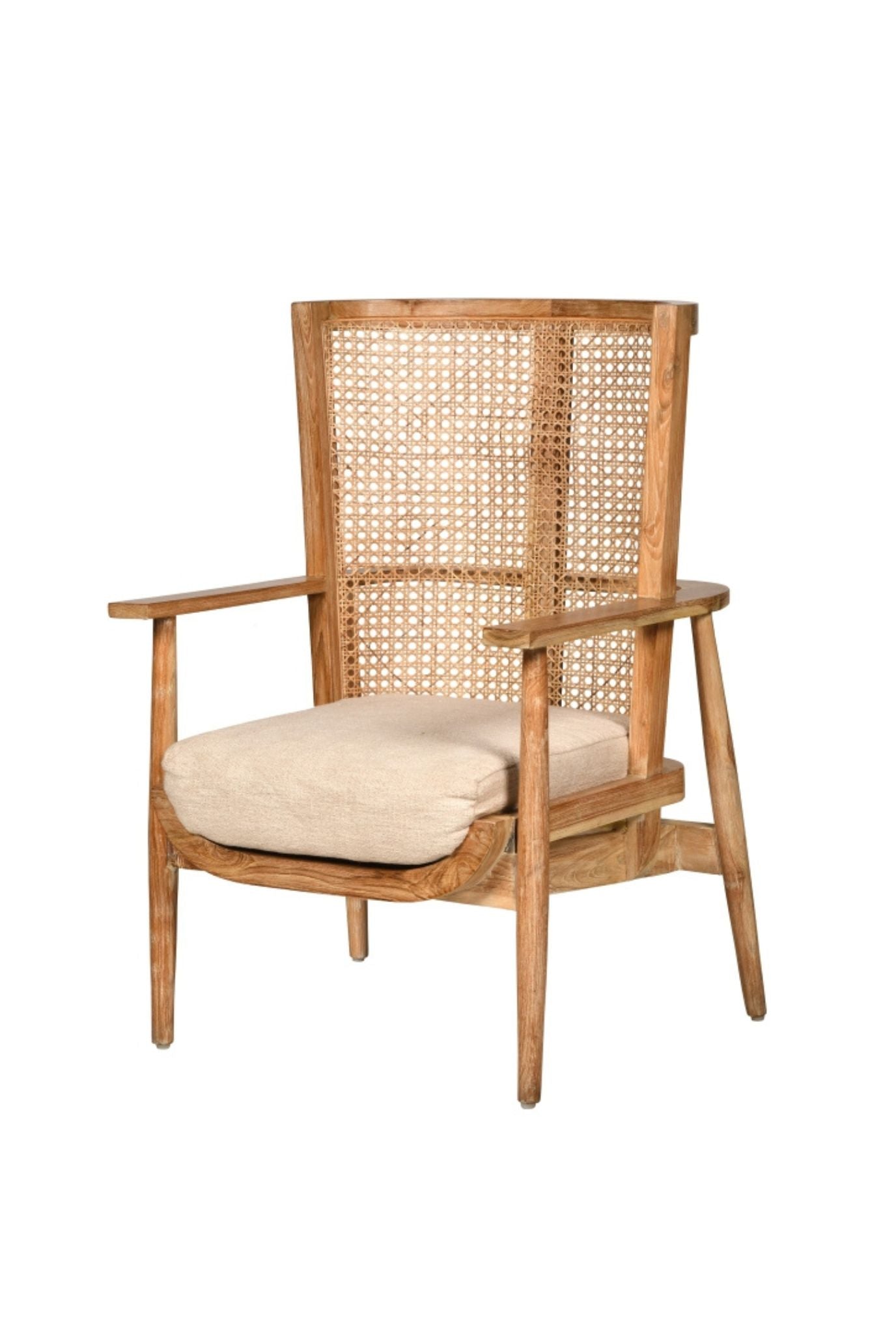 Kiphire Cane Armchair (Shipping Only In India)