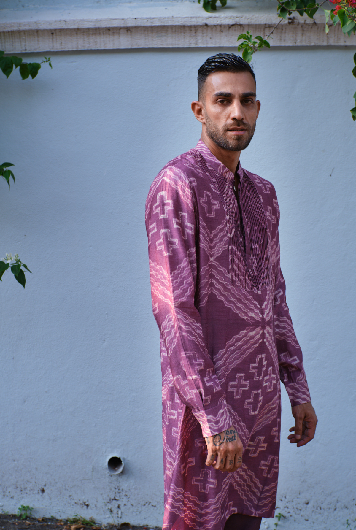 Jamun Kurta Silk Set