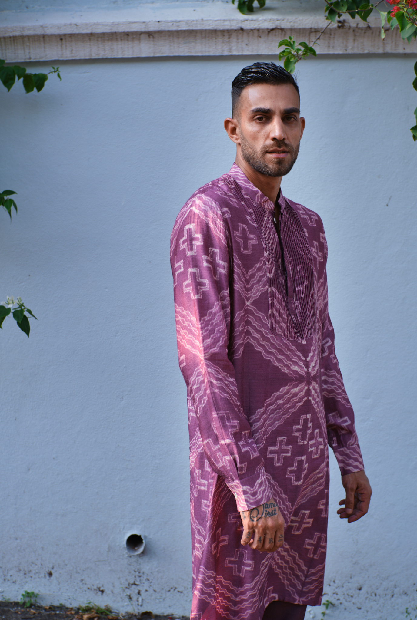 Jamun Silk Kurta