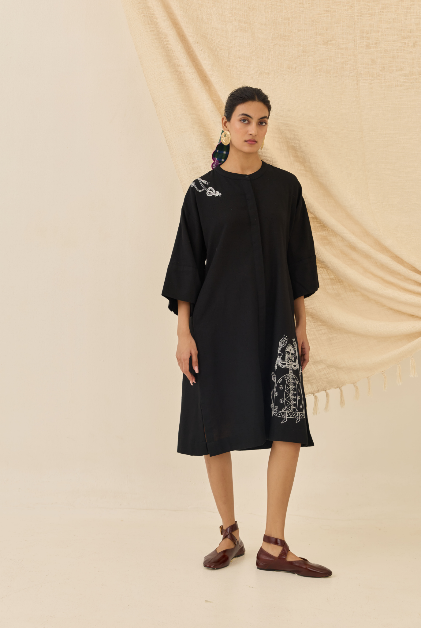 Jugnu Handloom Kurta Dress