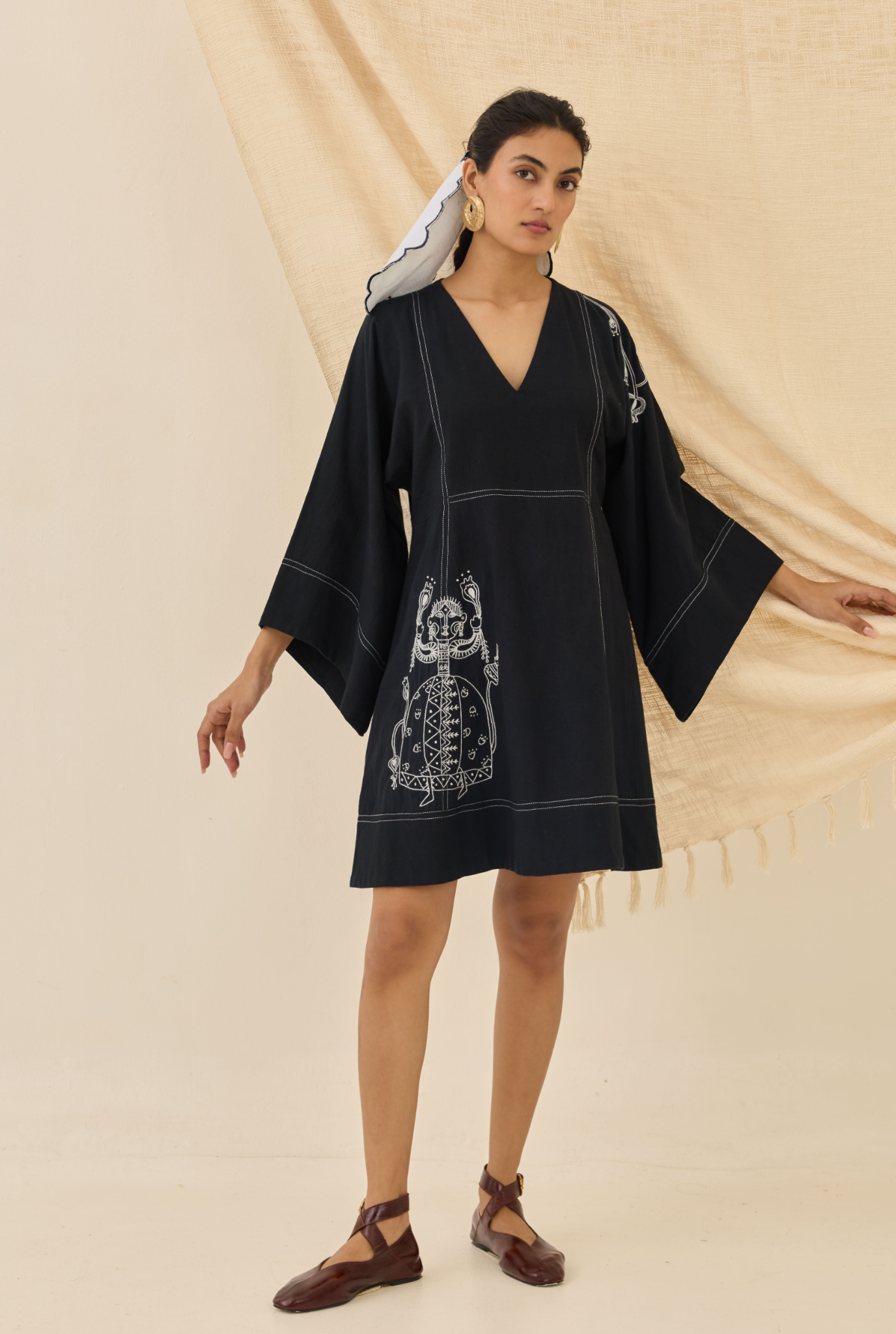Jugnu Handloom Shift Dress