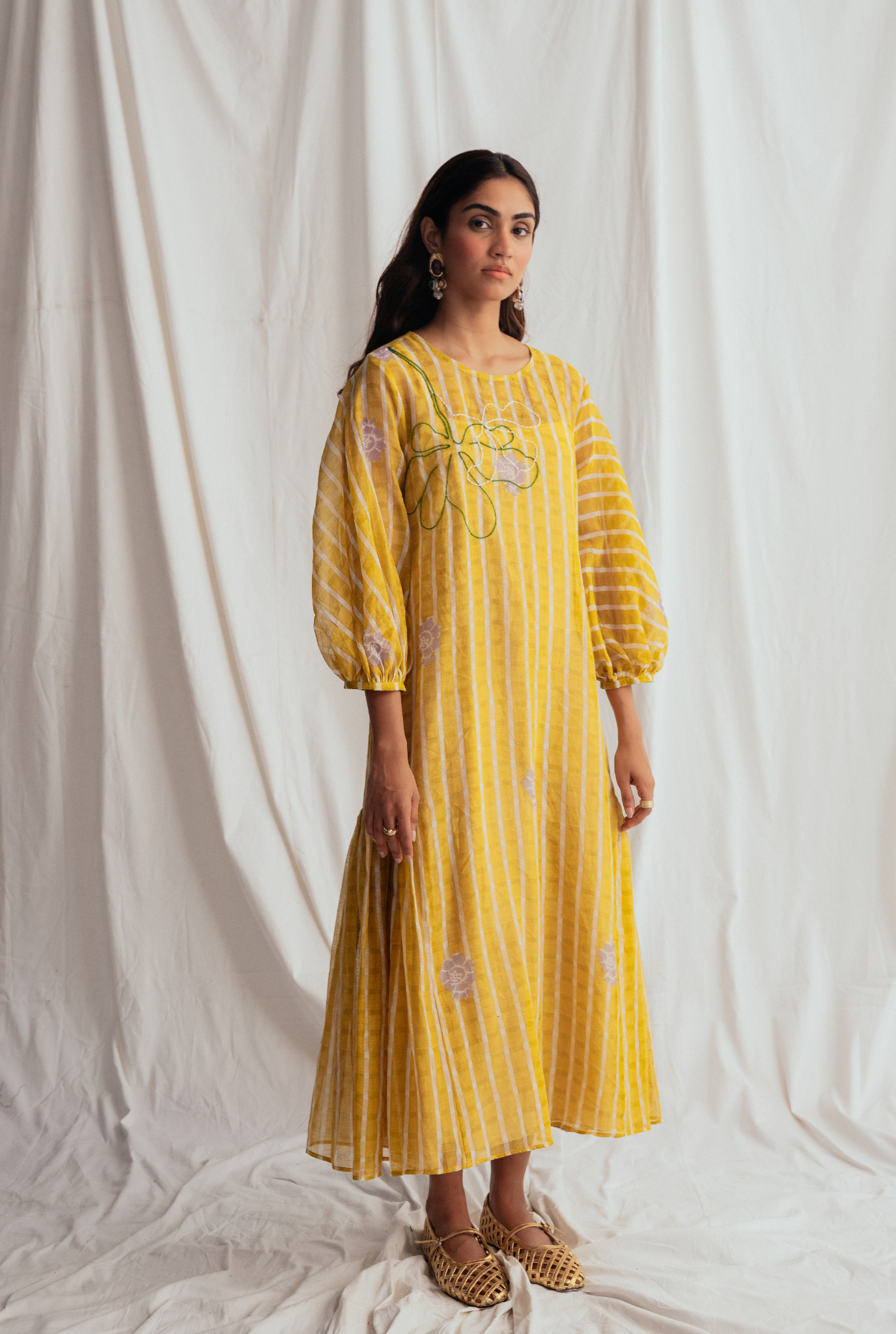 Dhoop Peasant Dress XXXL