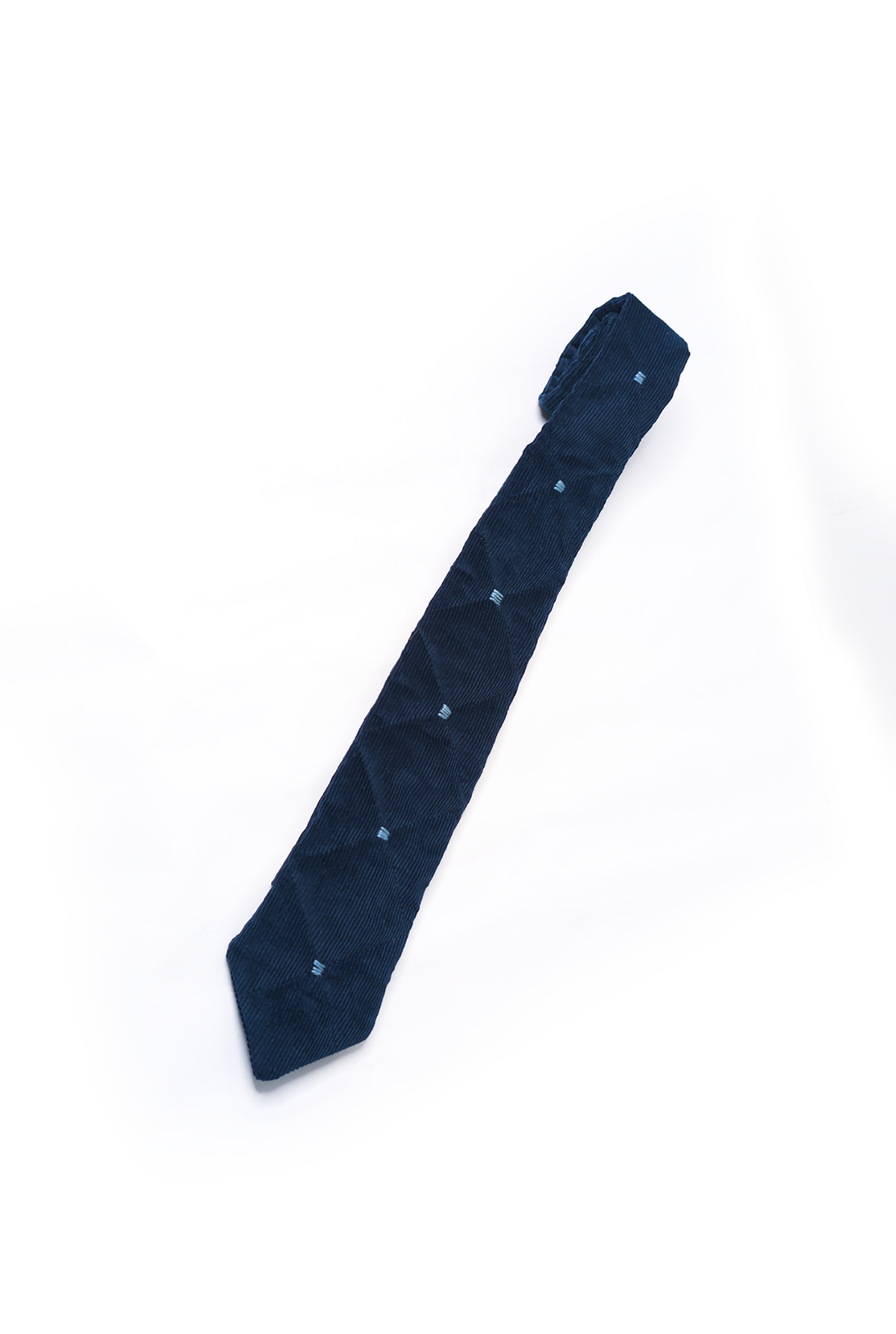 QUILTED TIE (BLUE)
