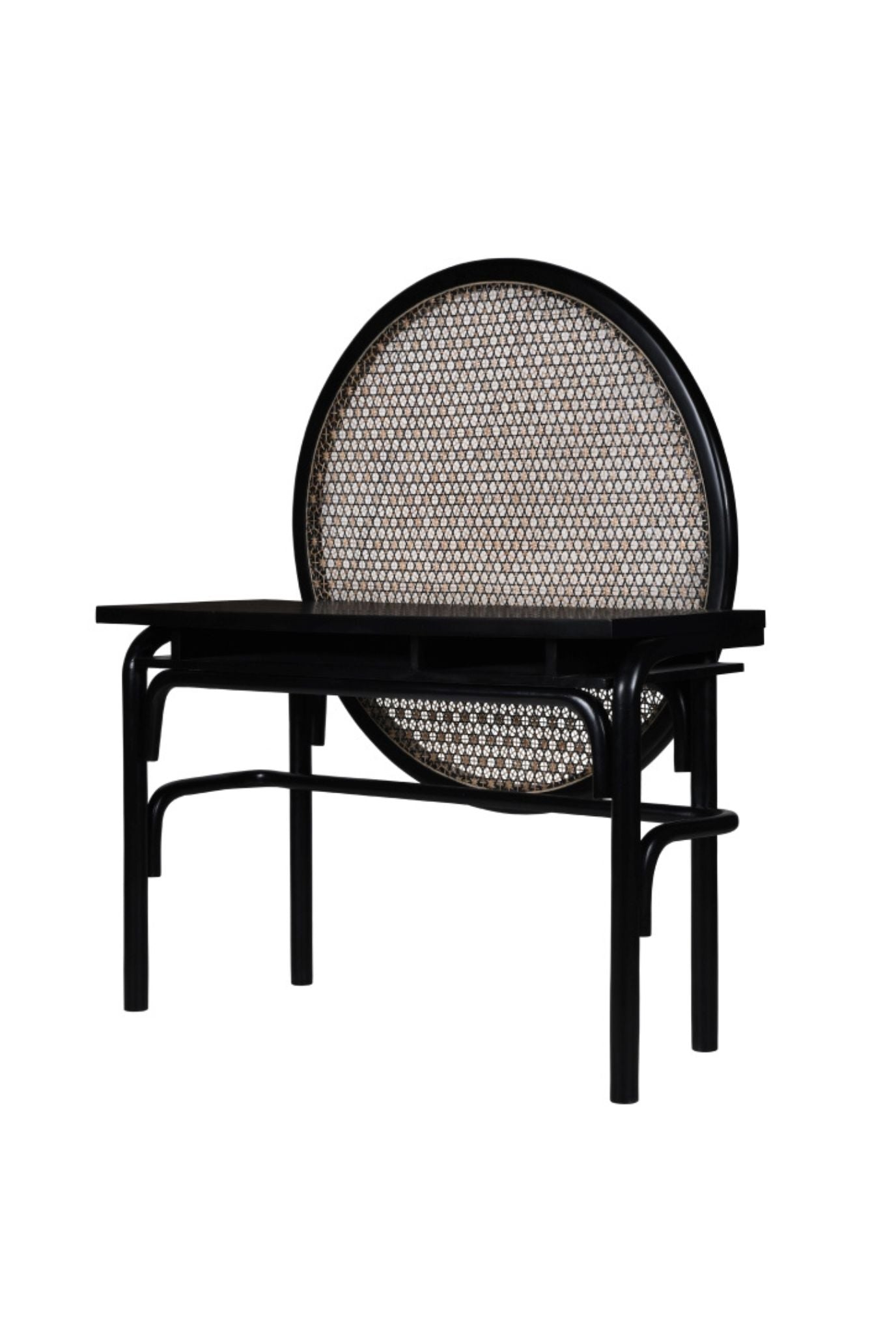 Twilight Cane Study Table (Shipping Only In India)