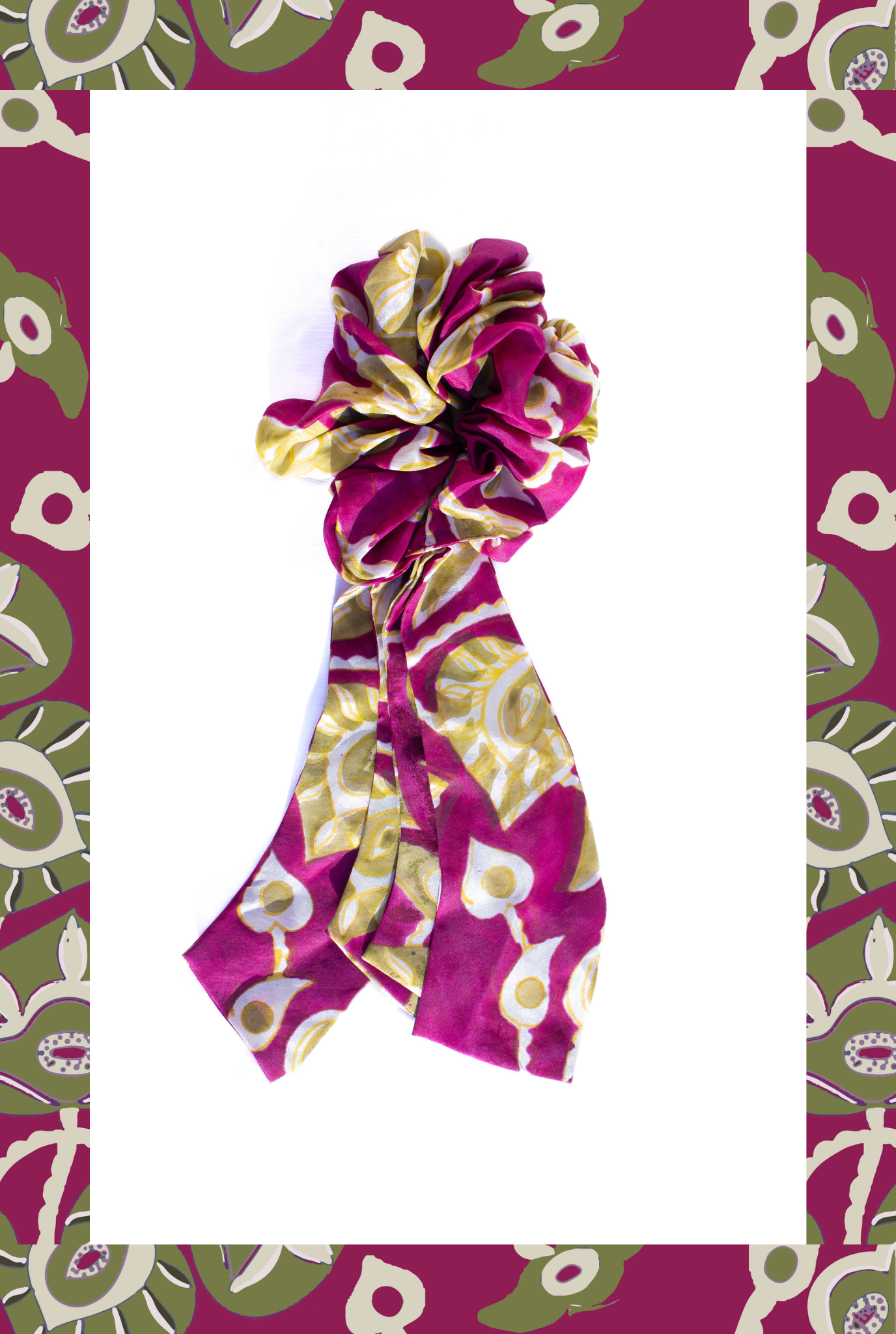 Jahan Tie-up Scrunchie