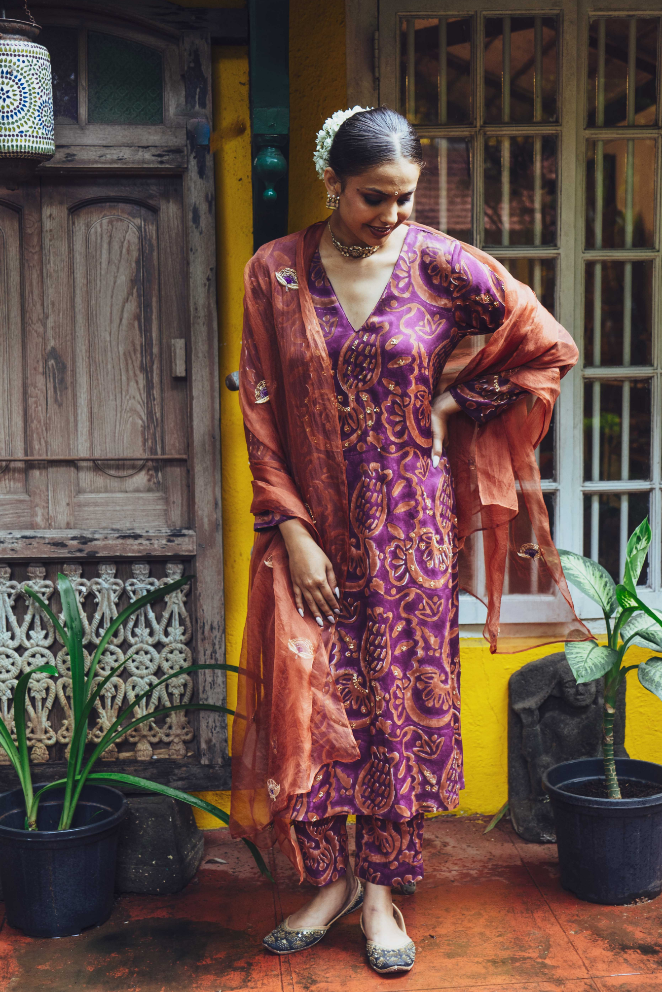 Saanjh Silk Kurta Set + Dupatta