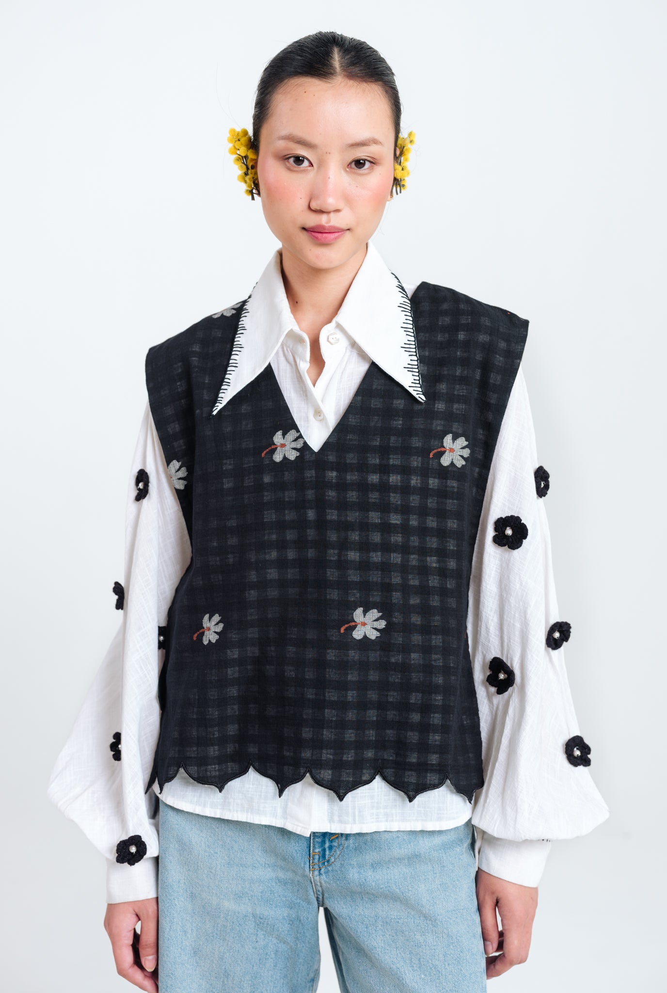 Leap Jamdani Scallop Overlay