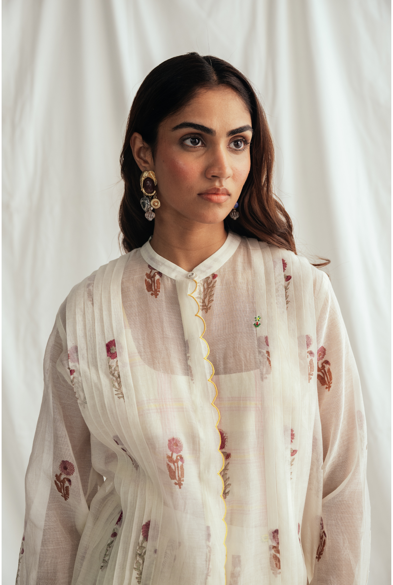 Kulfi Scallop Shirt