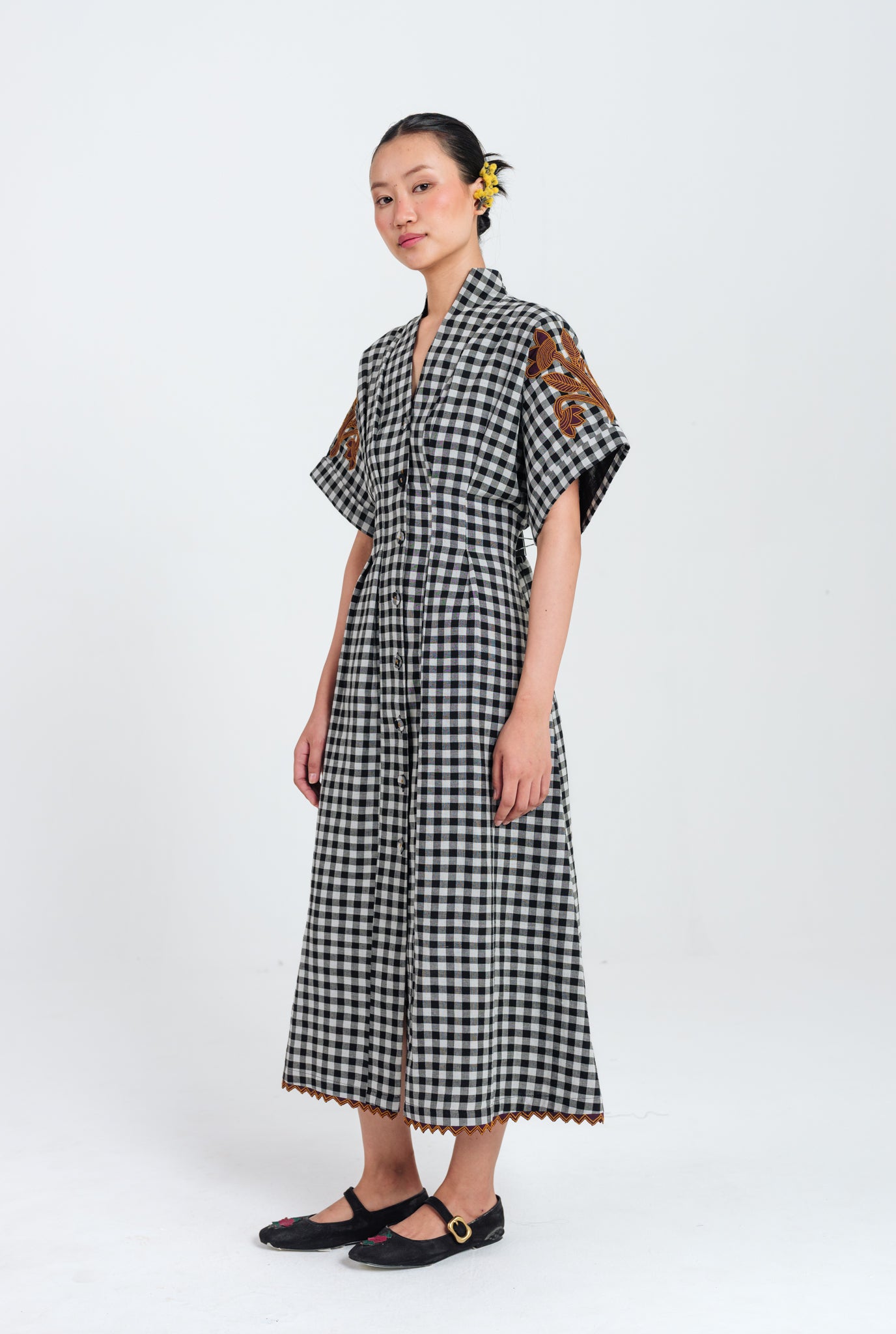 Groove Handloom Midi Dress