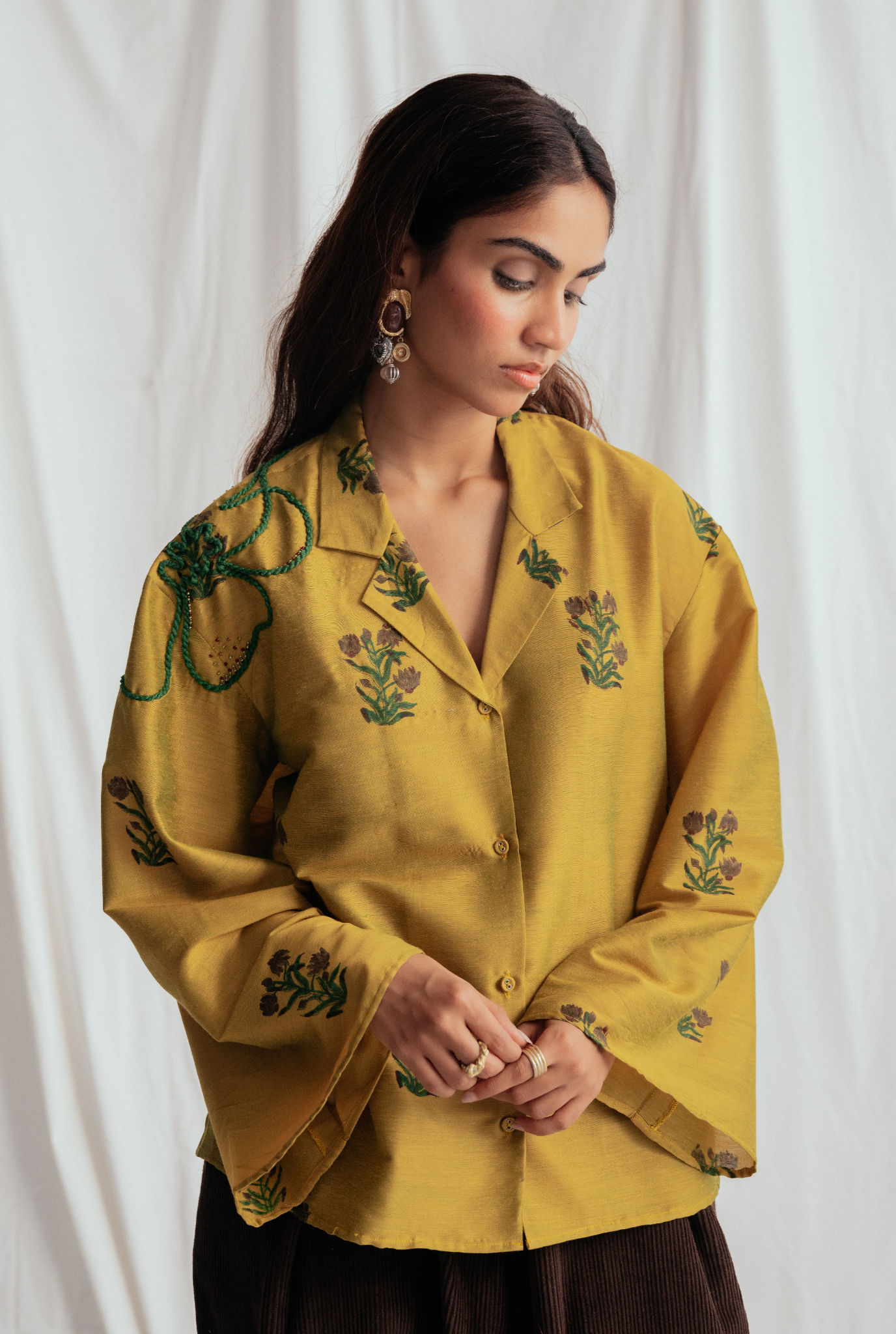 Nimbu Silk Shirt
