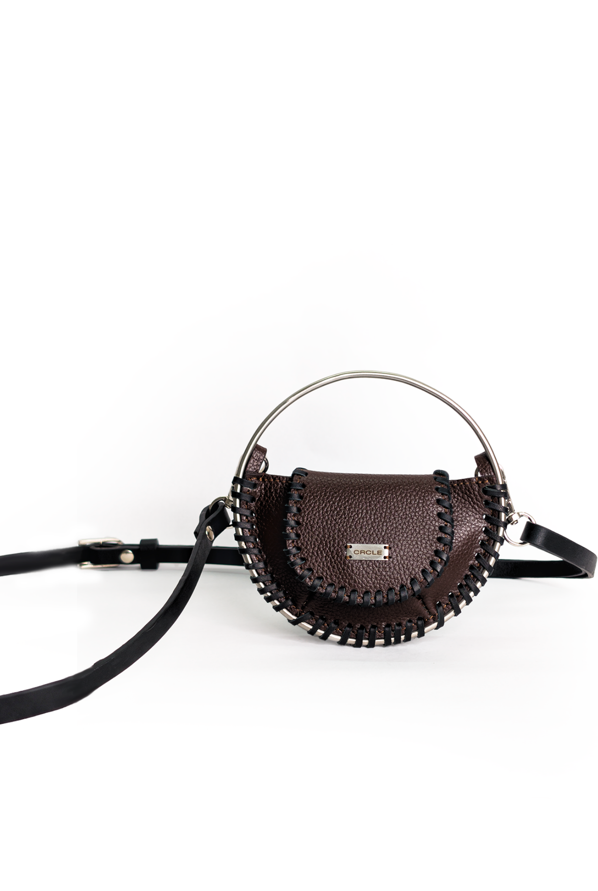 CRCLE BAG MINI (BROWN)