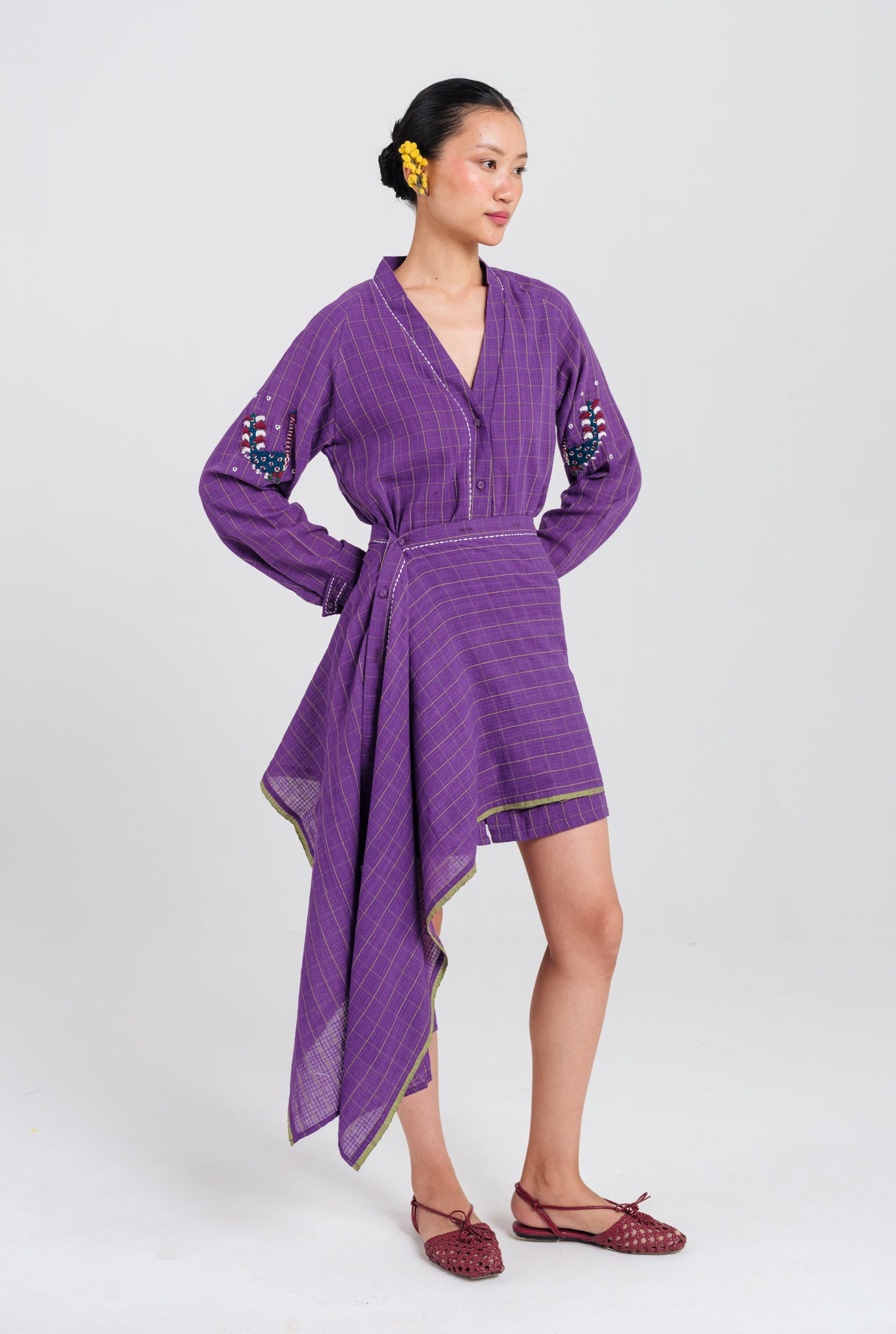 Drift Handloom Tunic Dress