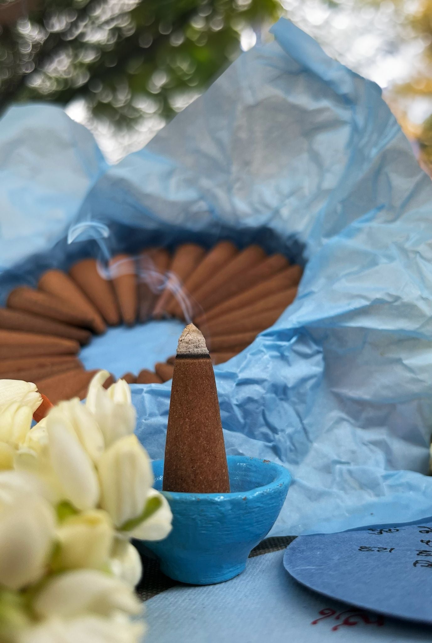 Motiya Dhoop - Jasmine Incense Cones