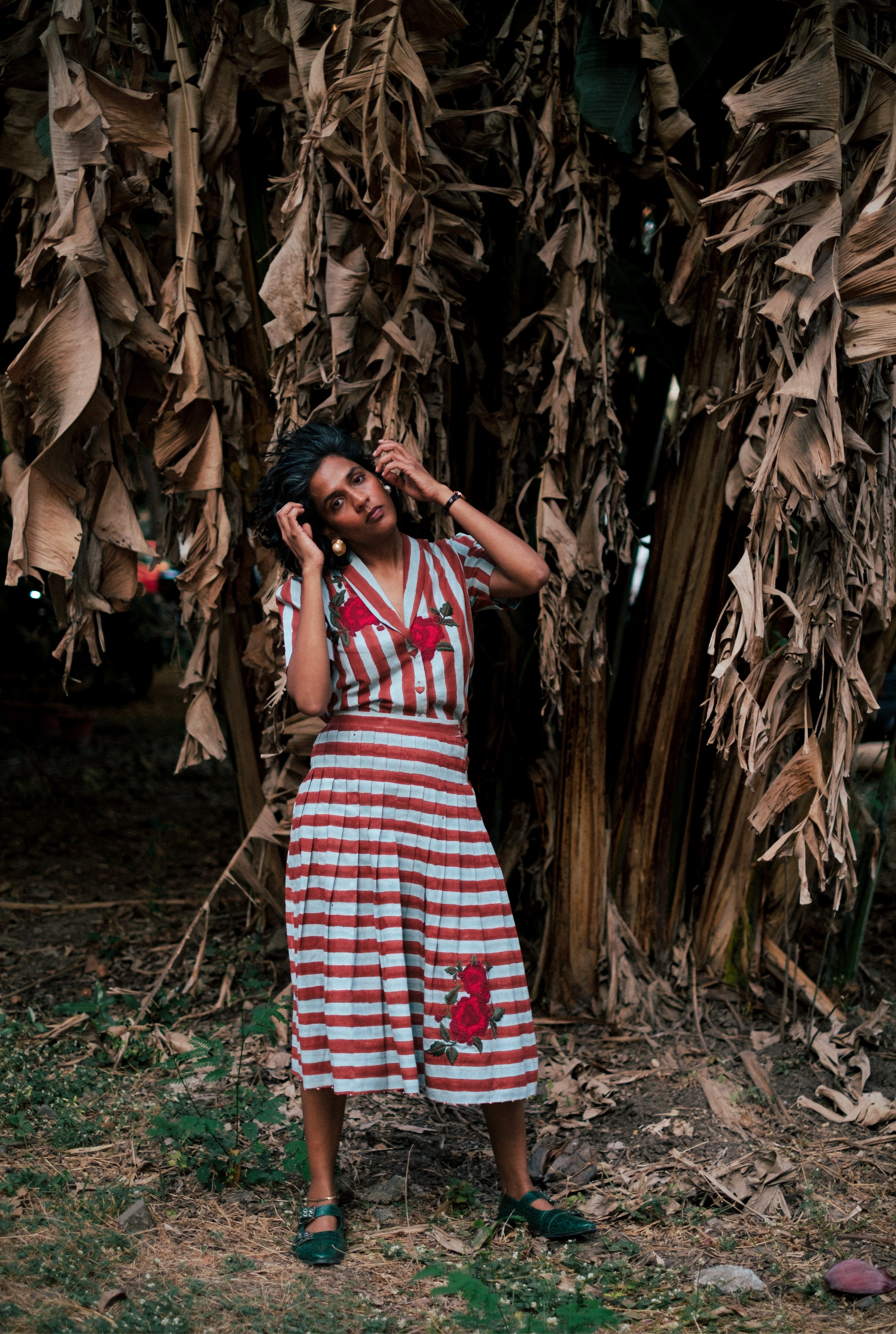 Doriya Pleated Skirt