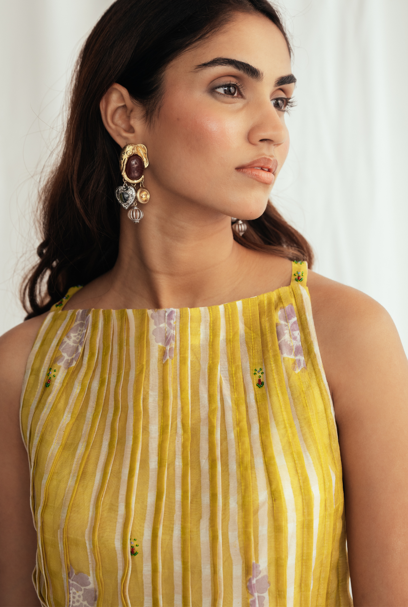 Dhoop Pleated Top