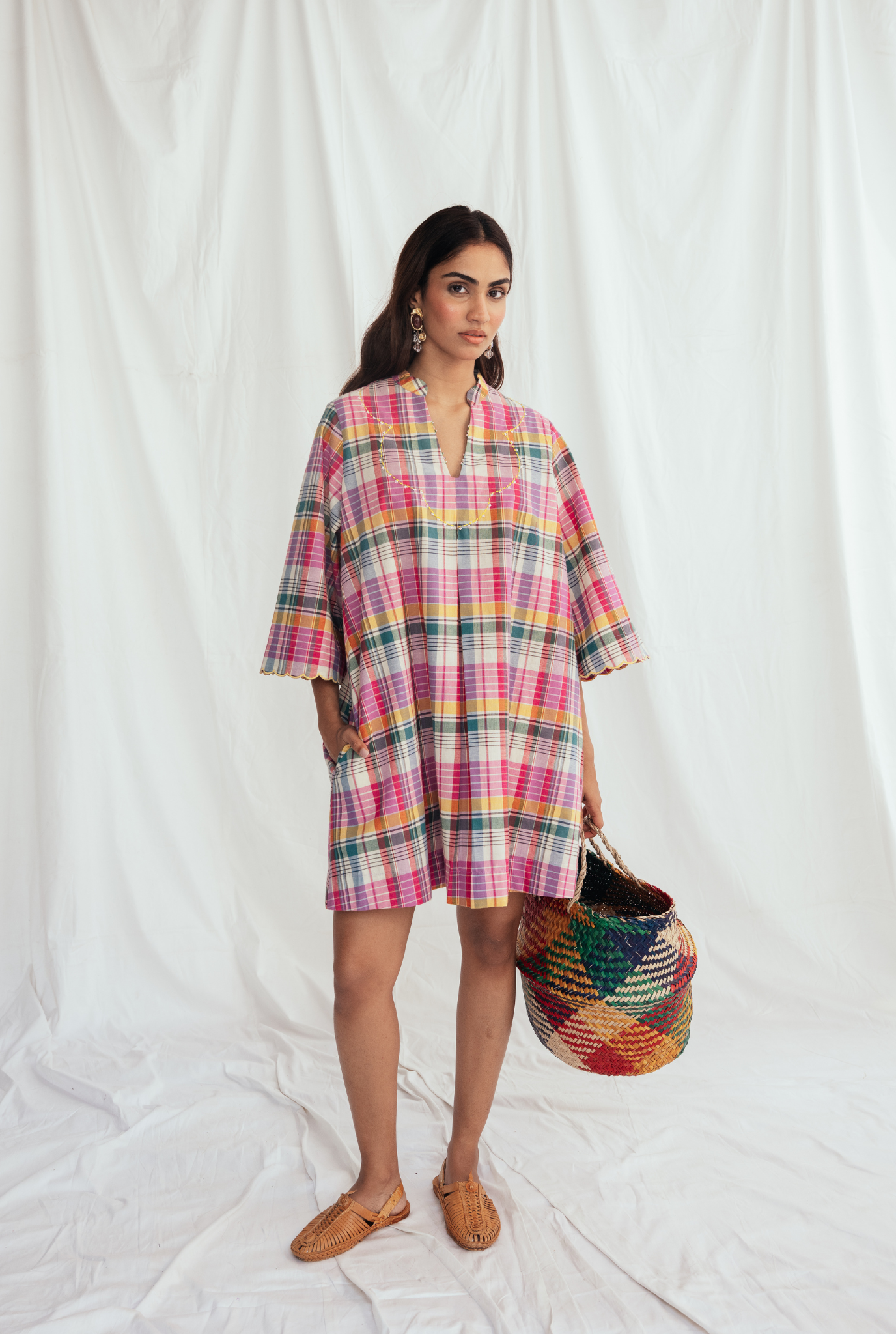 Sherbet Shift Dress