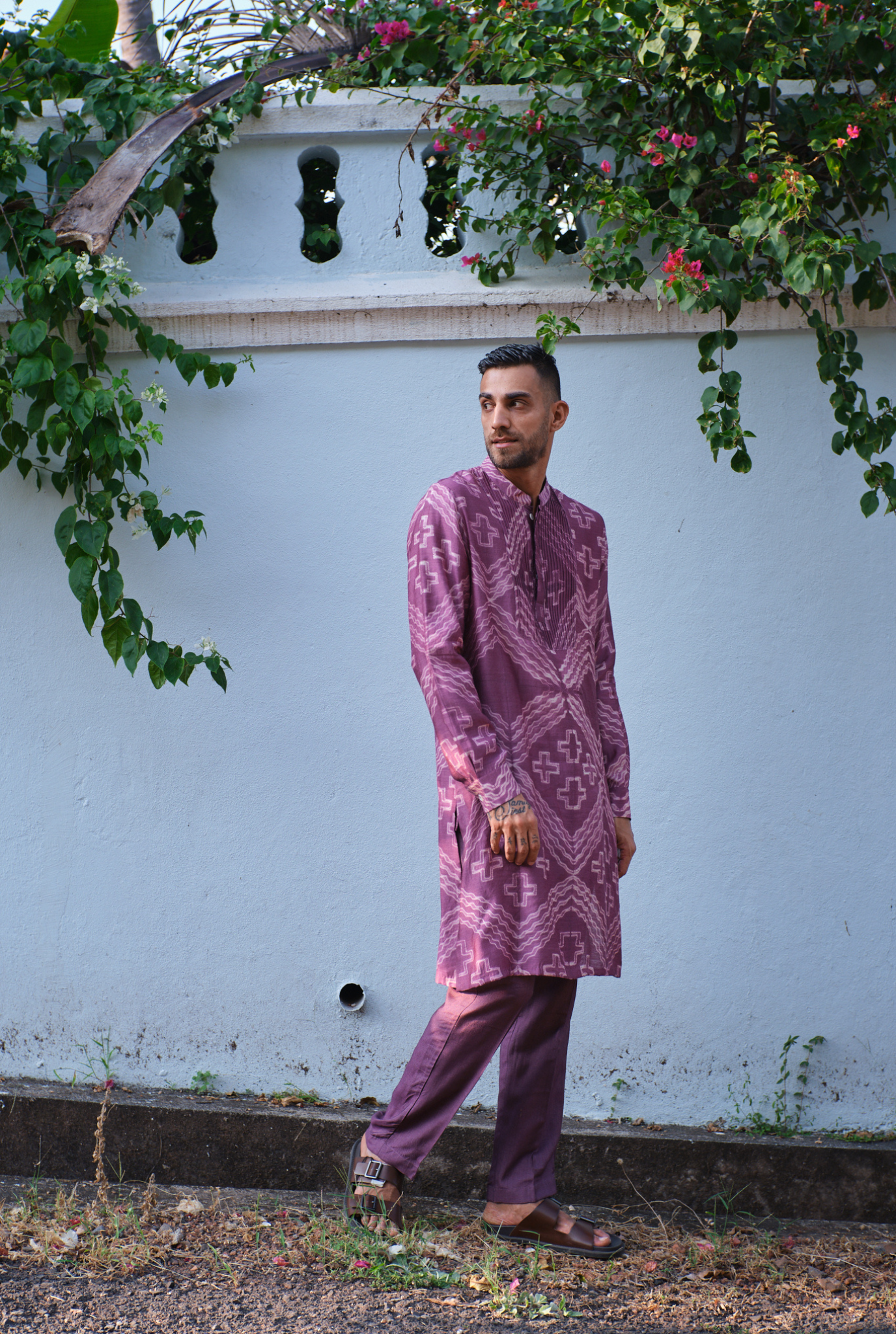 Jamun Silk Kurta