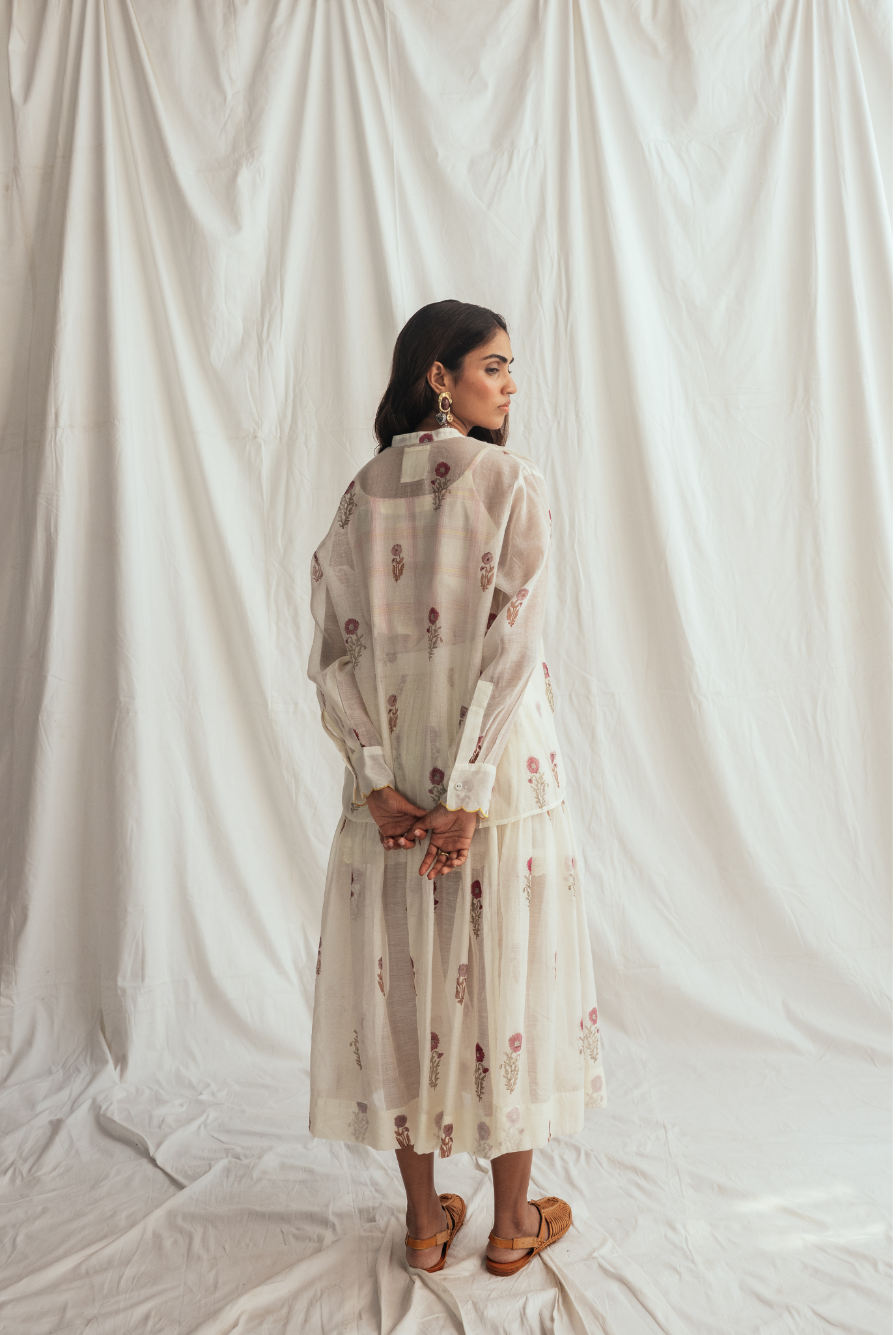 Kulfi Scallop Shirt