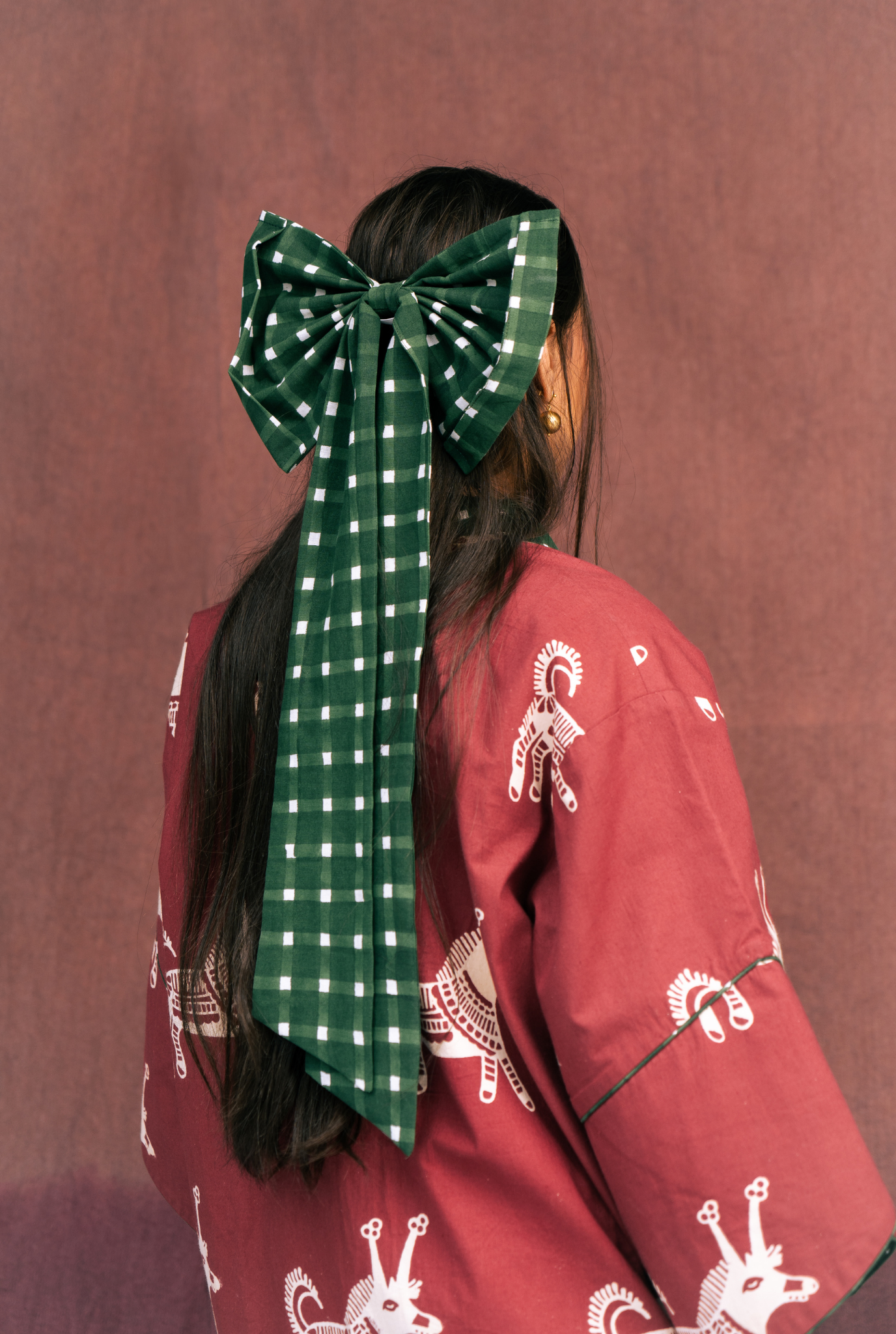Bari Bow  Tie-Up Scrunchie