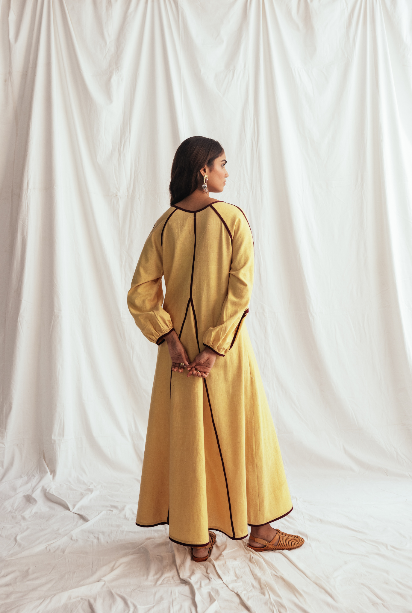 Aamras Handloom Peasant Dress