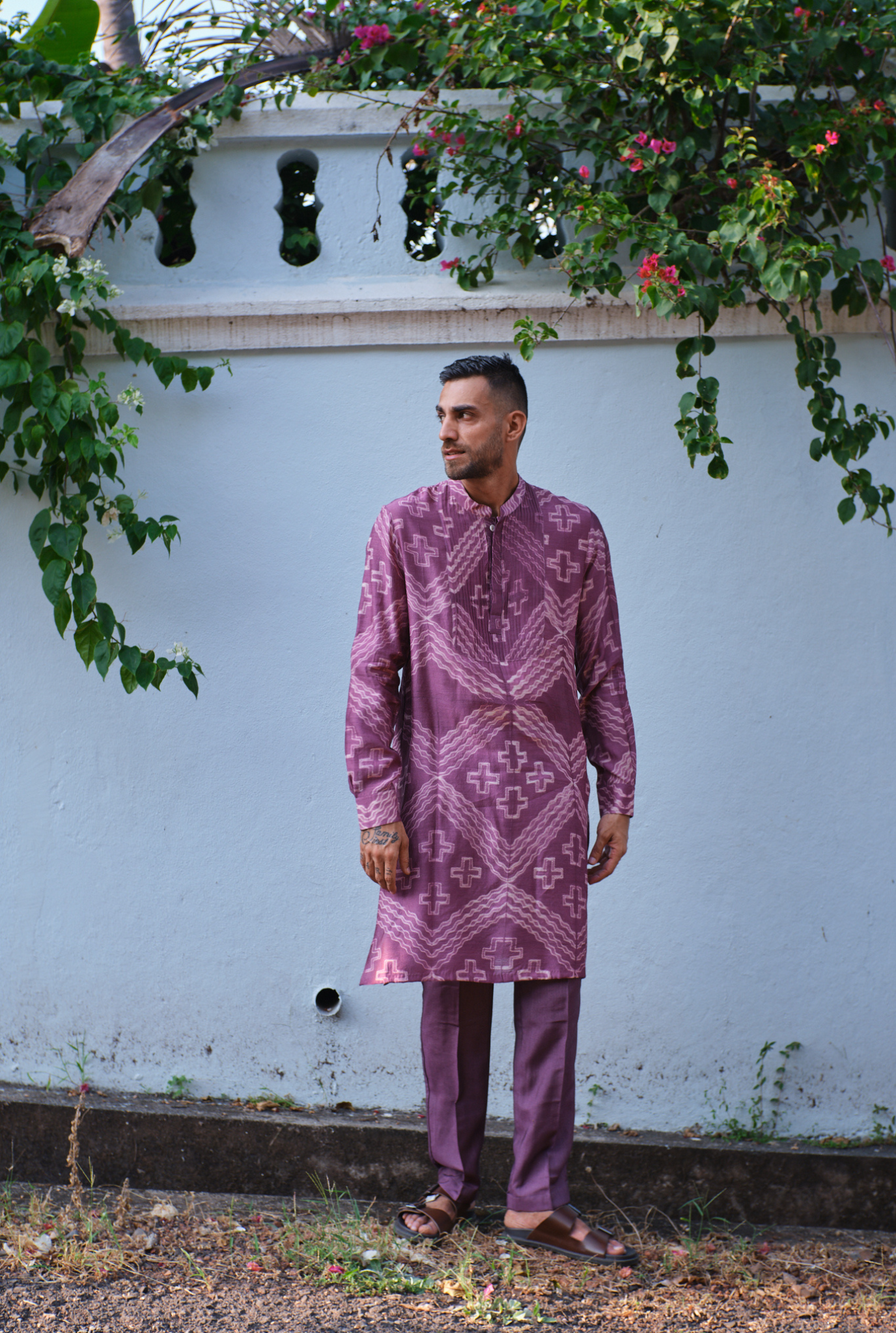 Jamun Silk Kurta