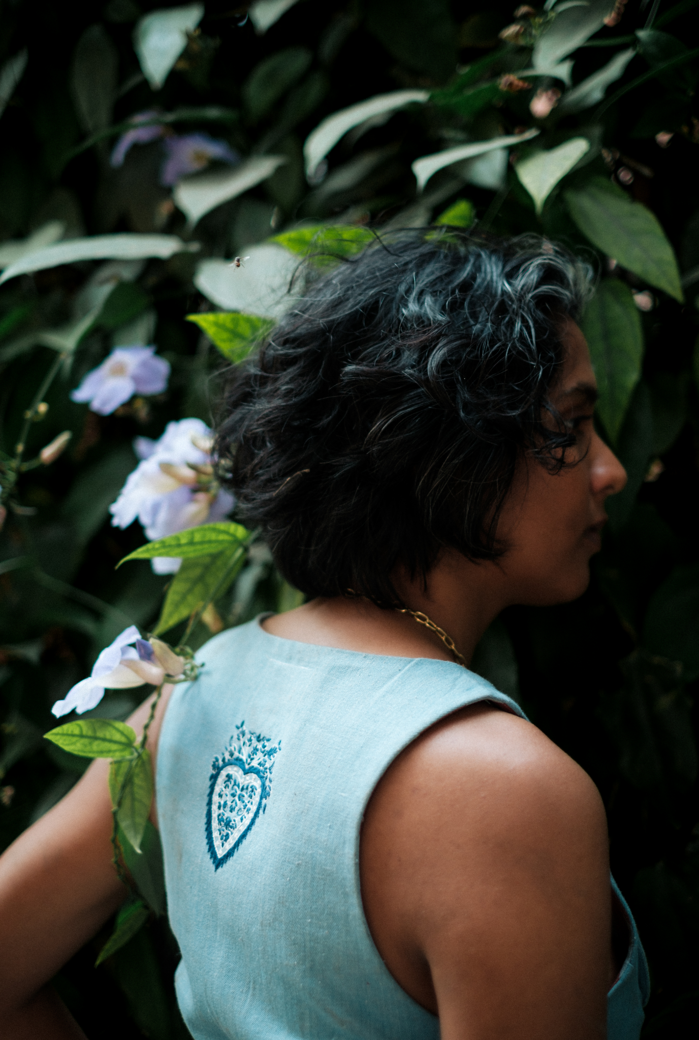 Handloom Denim Koti Waistcoat