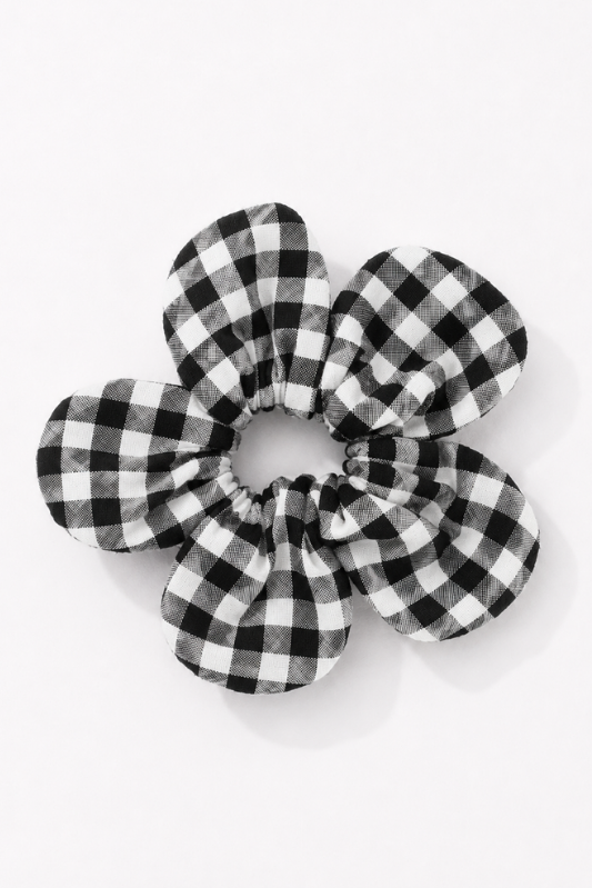 Groove Flower Scrunchie