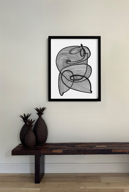 art-jodi-print-curiouser-line art-bodies in motion-limited edition