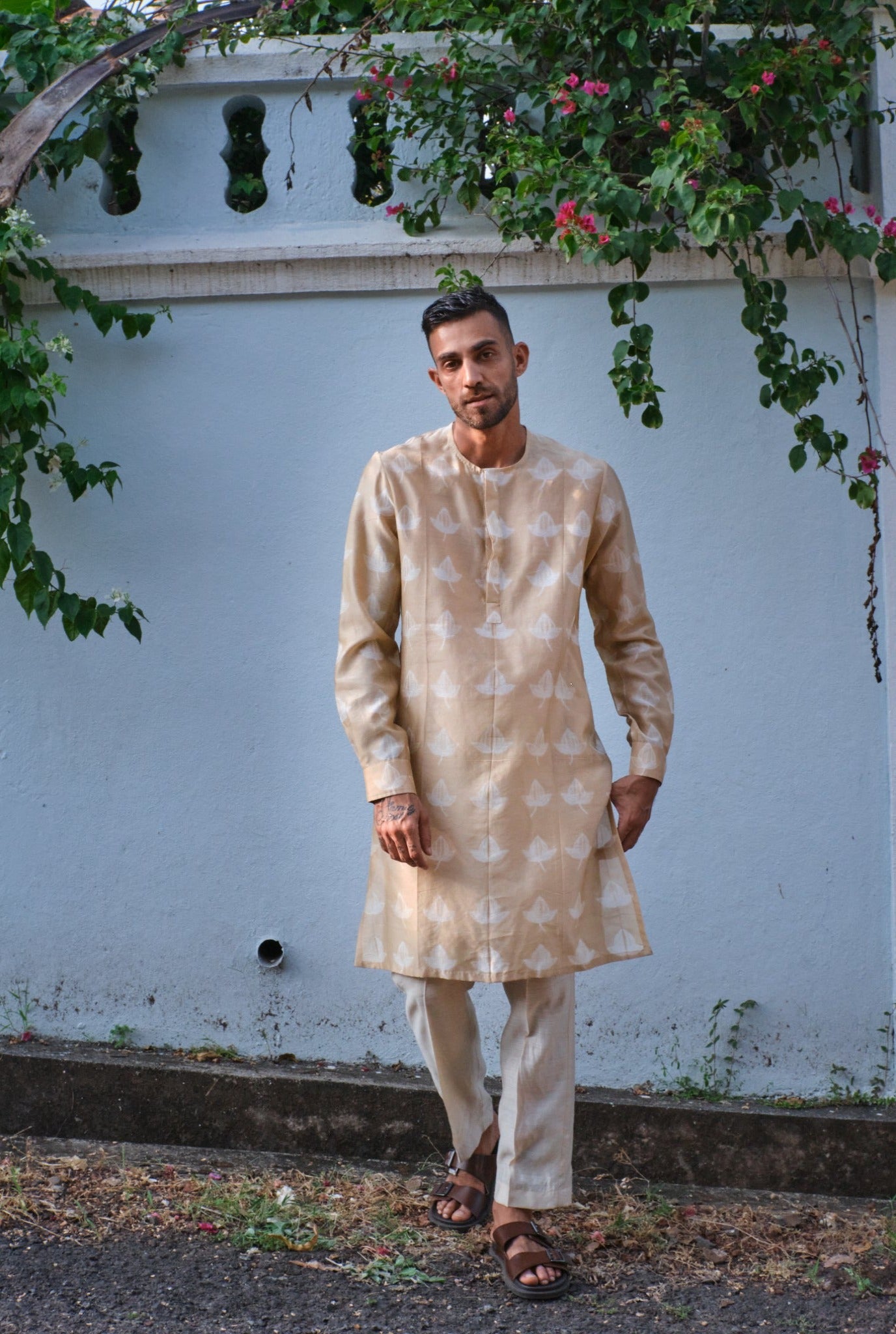 Akhrot Silk Kurta