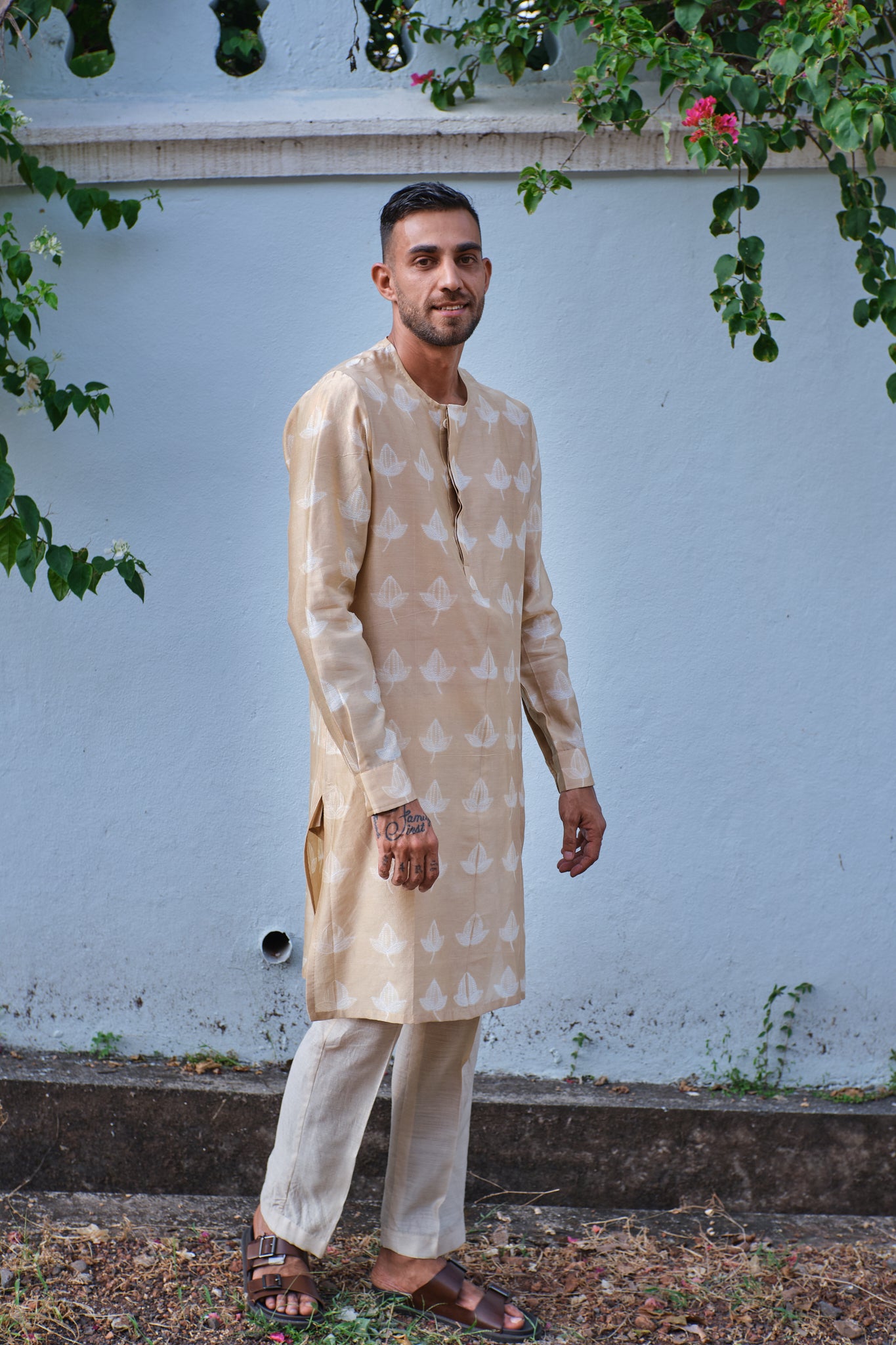 Akhrot Silk Kurta Set