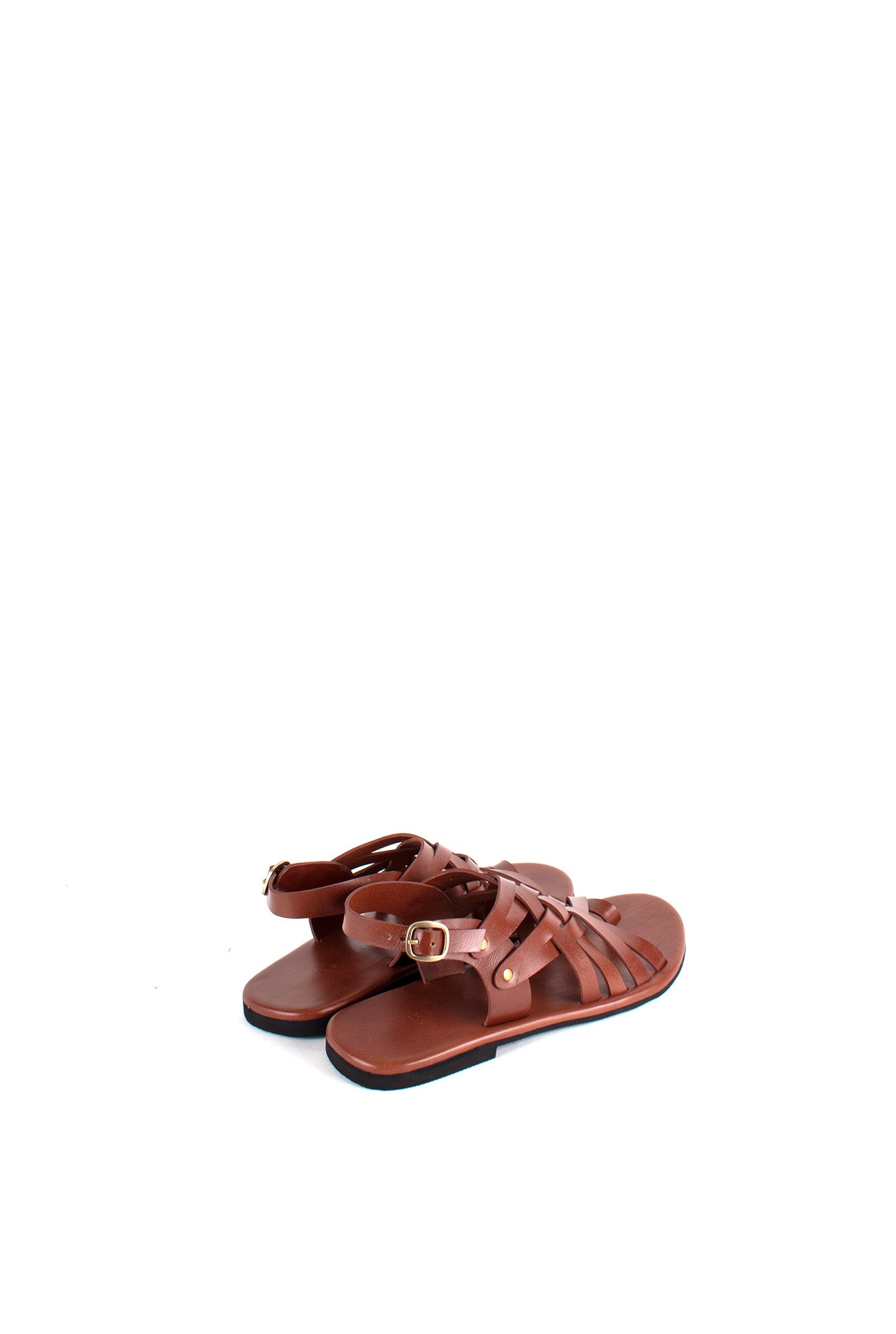 All-Strap Leather Unisex Sandals