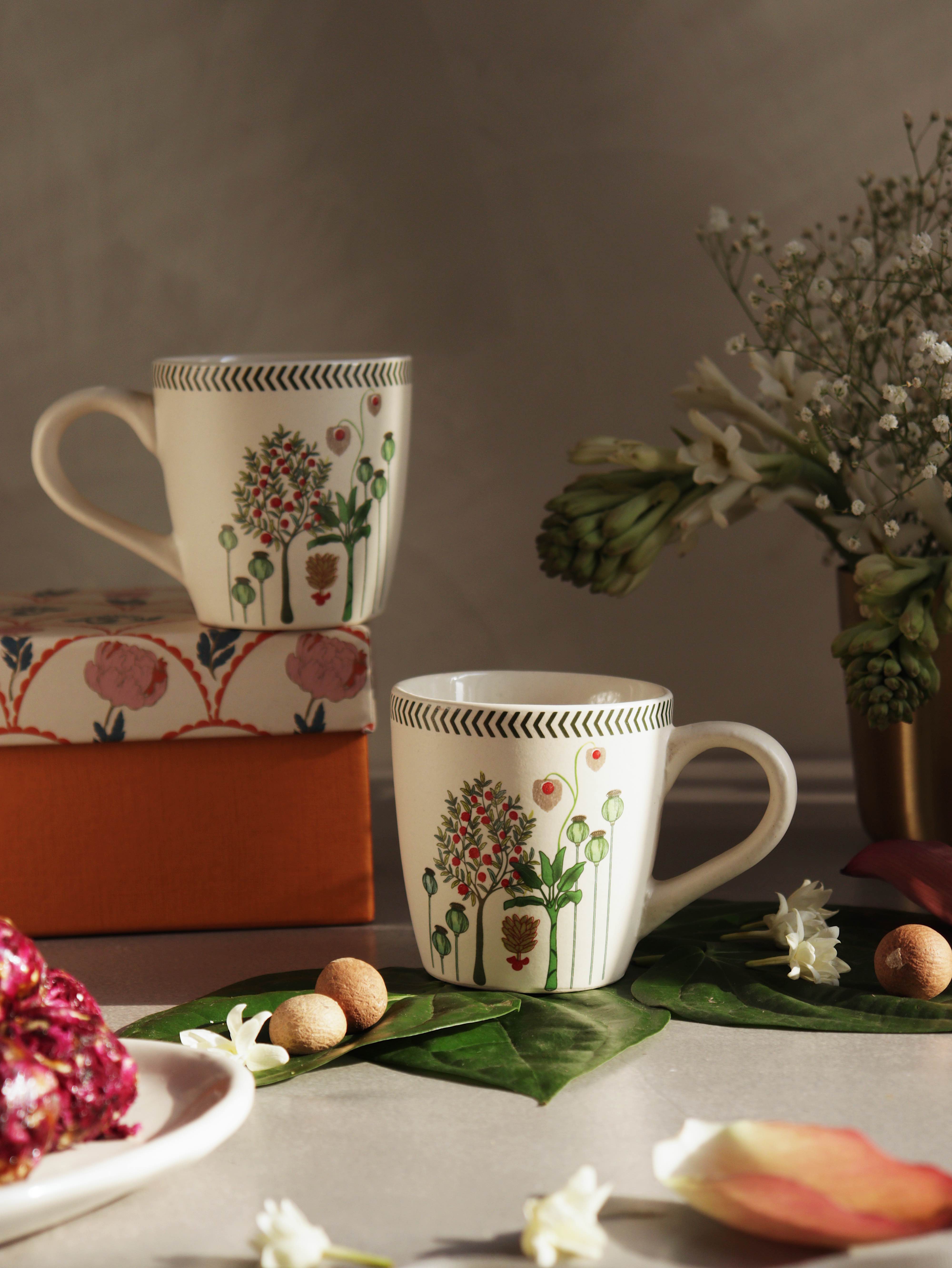 Bagh mugs - set of 2