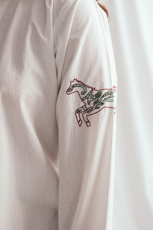 Thandai Solid Shirt