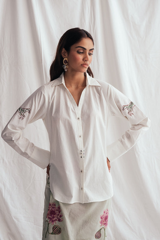Thandai Solid Shirt