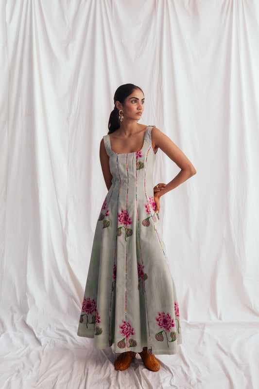 Gulkand Panel Dress
