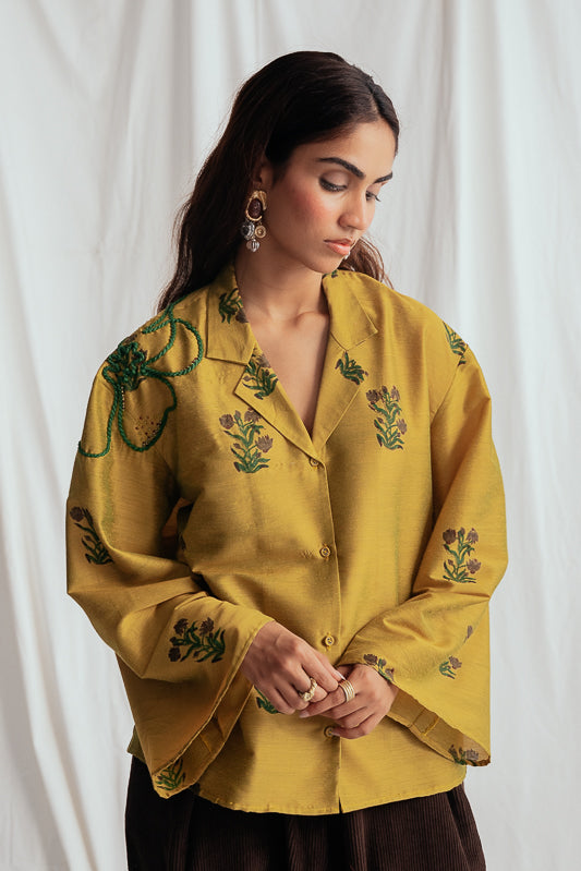 Nimbu Silk Shirt
