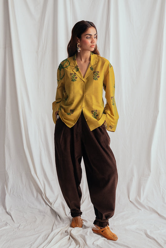 Nimbu Silk Shirt