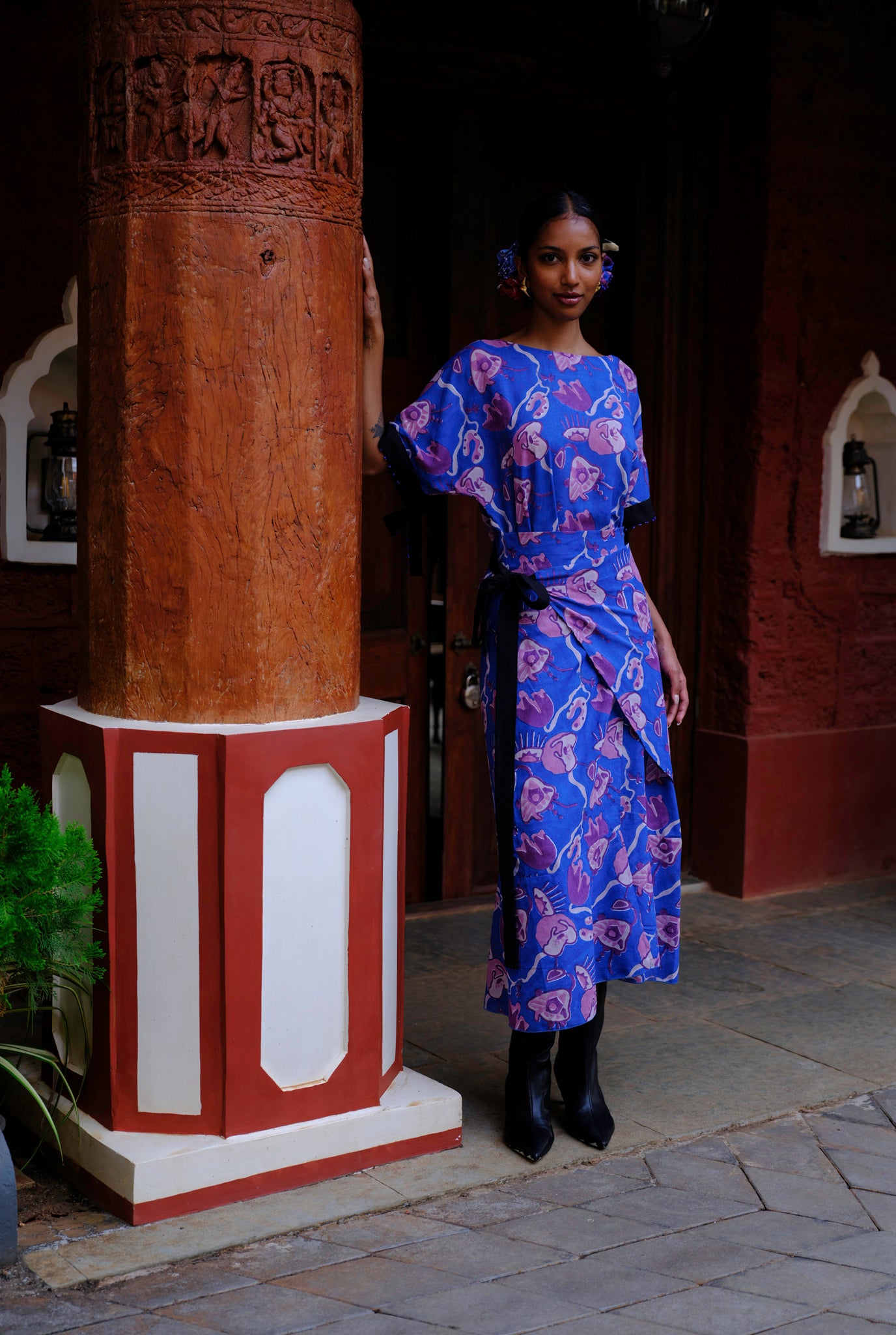 Neera Wrap Dress