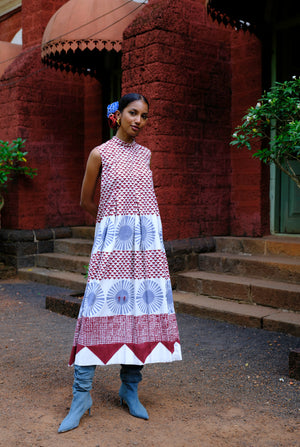 Sanna Pleated Dress