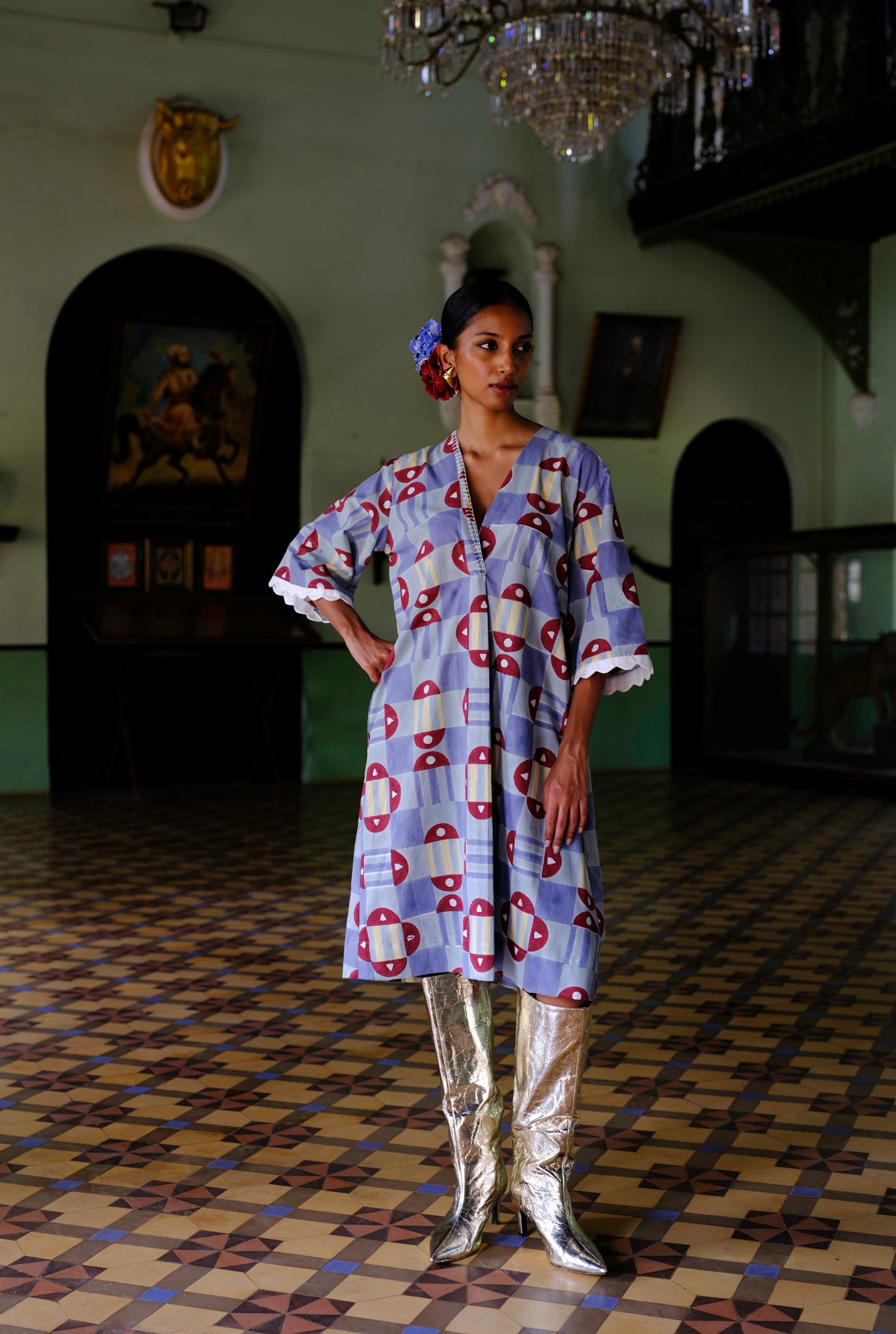 Nannari Shift Dress
