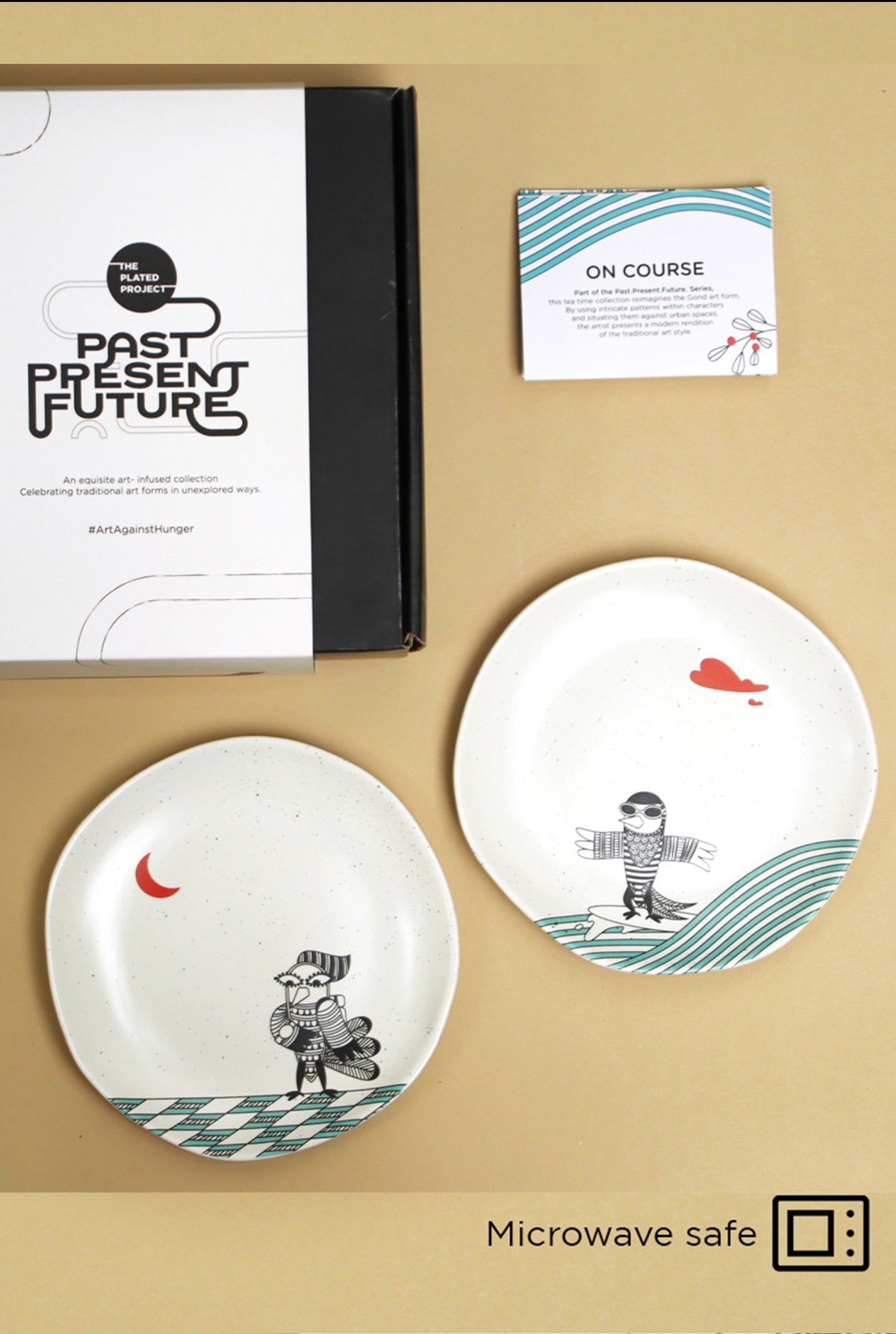 On Course Quarter Plates (Set Of 2-1)