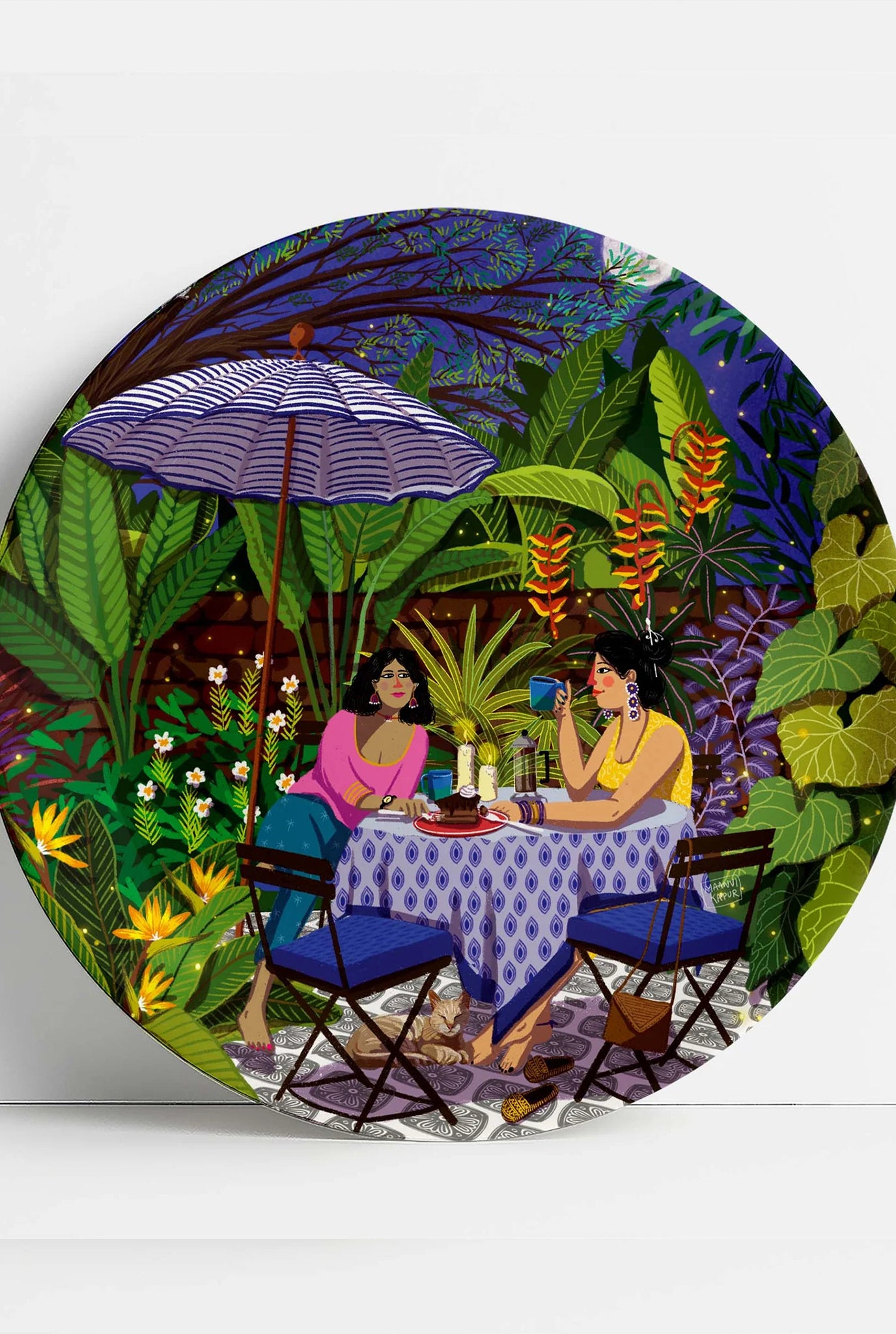 Gupshup Decor Plate