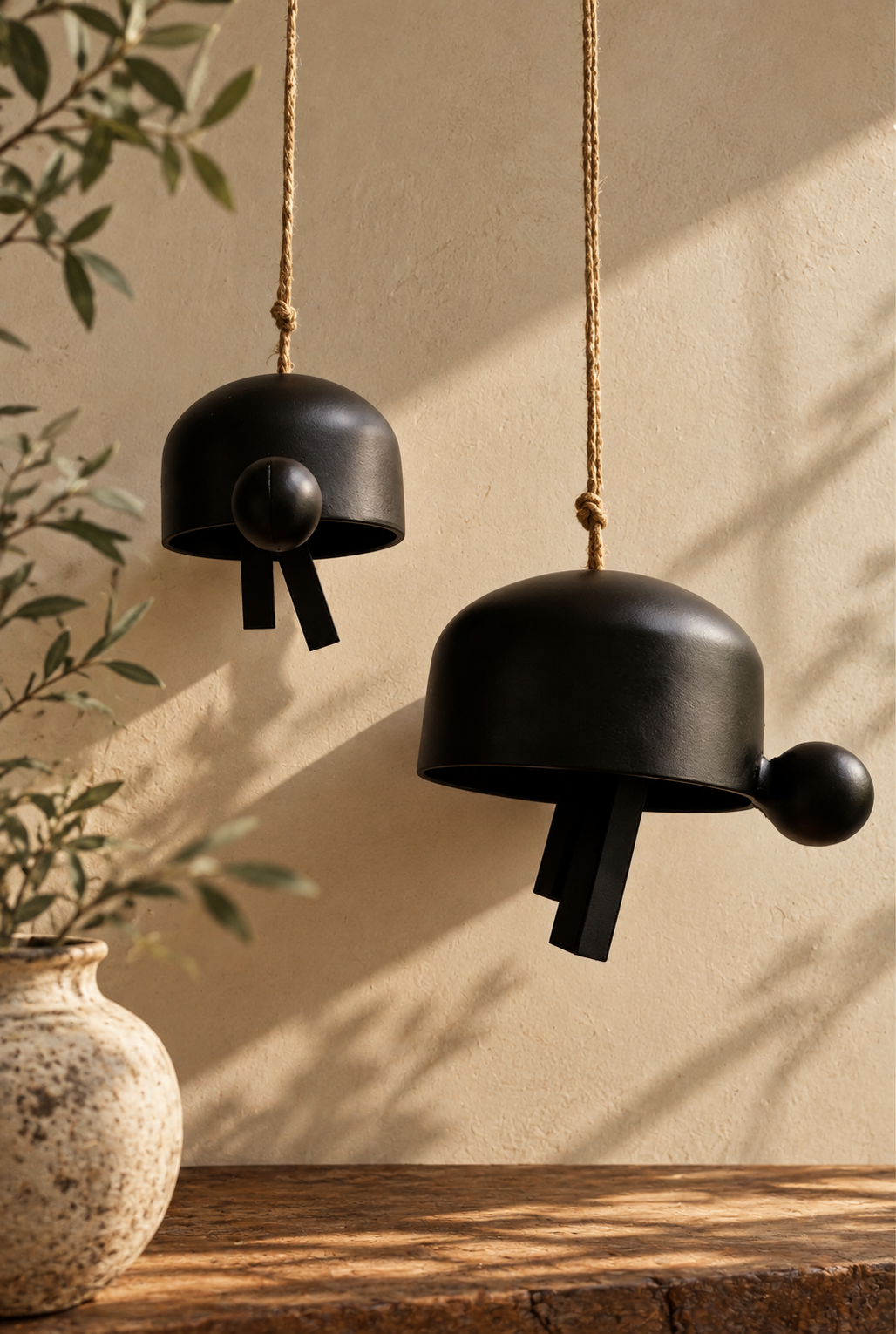 Turtle Hanging Bells - Small