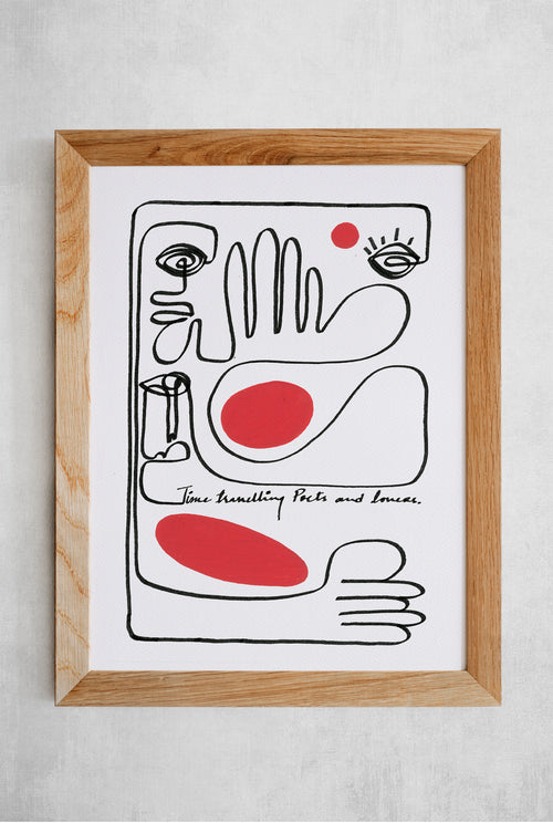art-jodi-print-curiouser-line art-romantics-limited edition