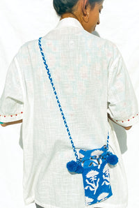 Amboli handbraided phone sling