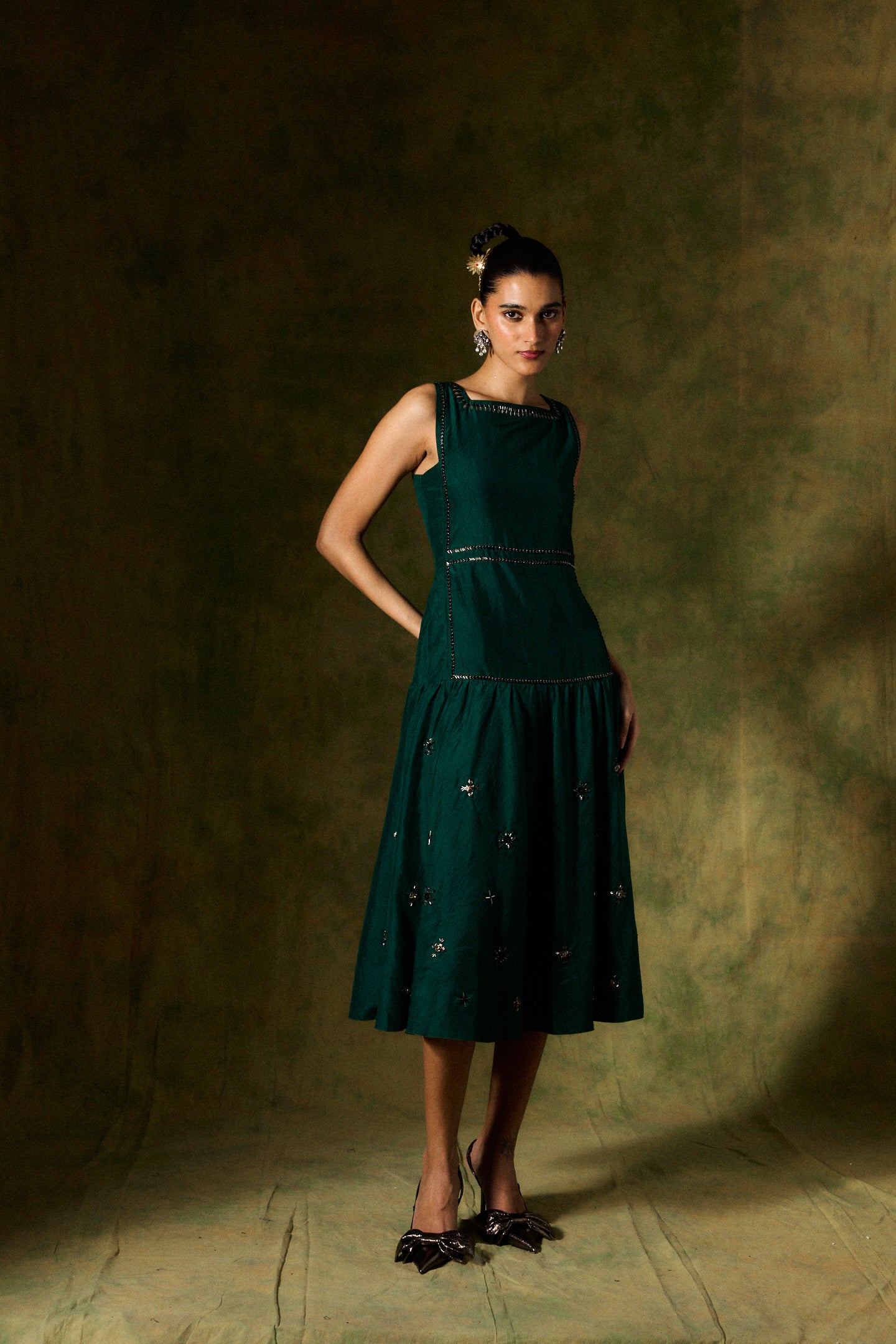 Zafira Silk Dress