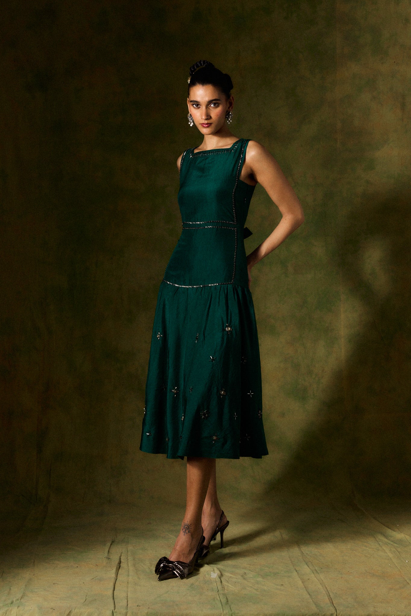 Zafira Silk Dress