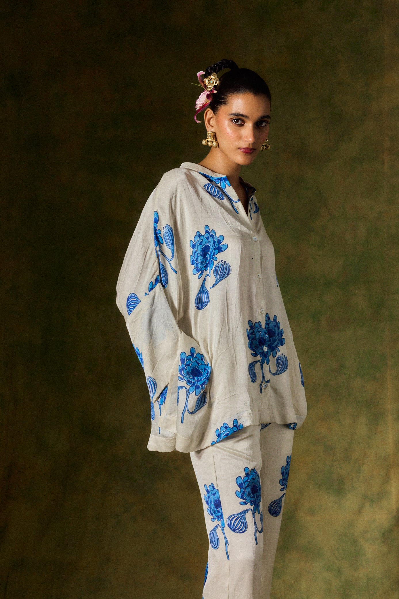 Fizah Silk Short Kurta