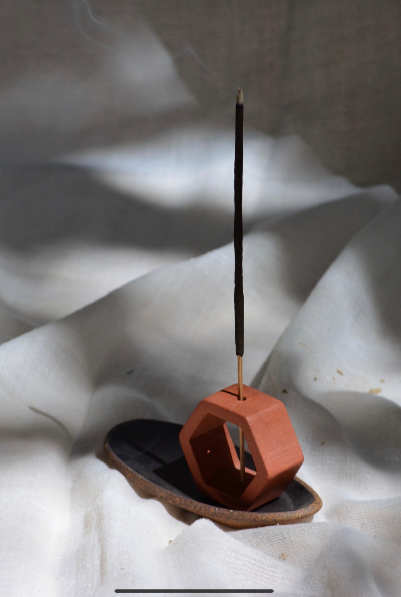 HEX & DISH INCENSE HOLDER